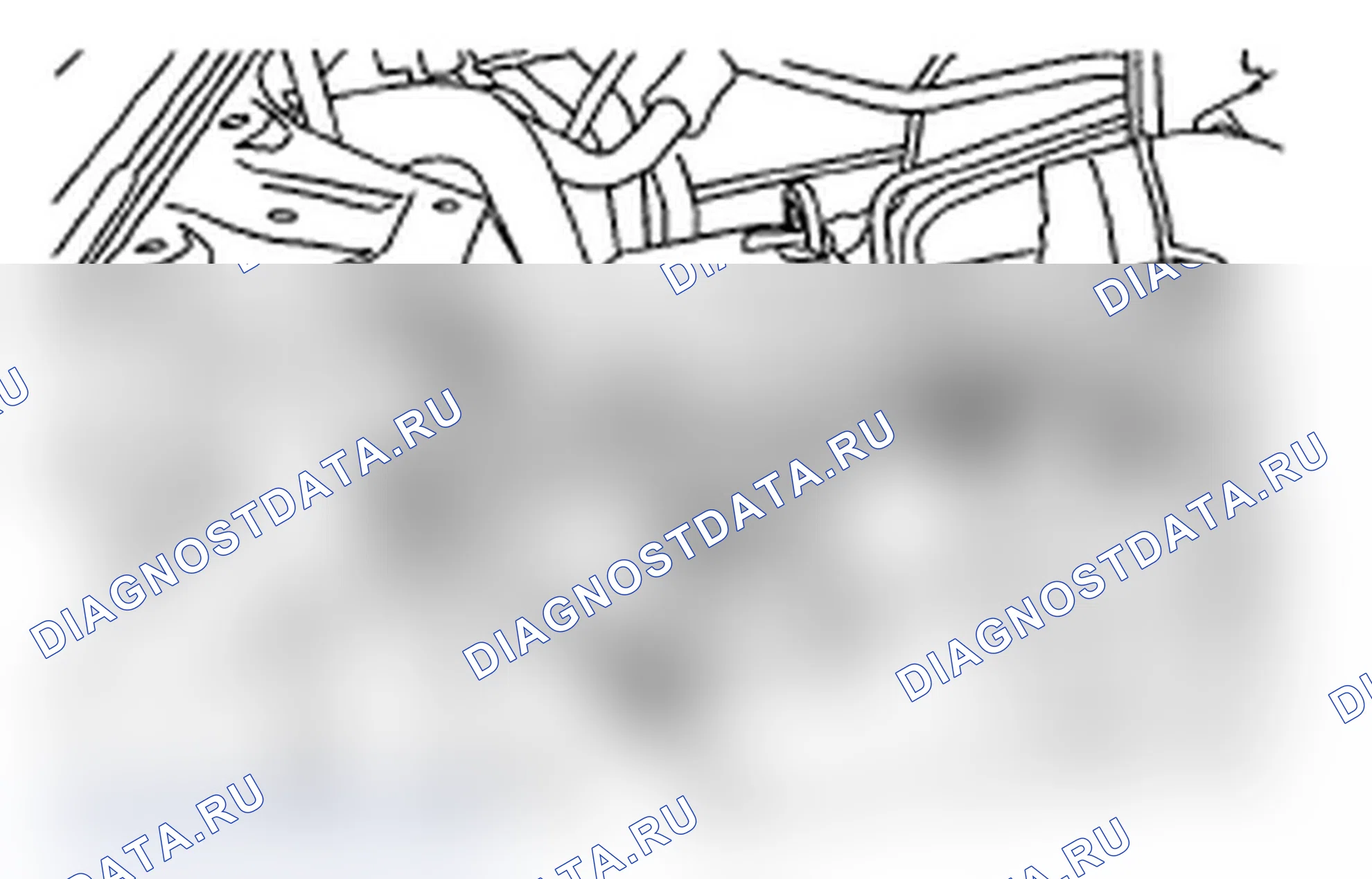 Рис. 323: ОГРАНИЧИТЕЛЬ ТАНГАЖА. Subaru Impreza WRX GH