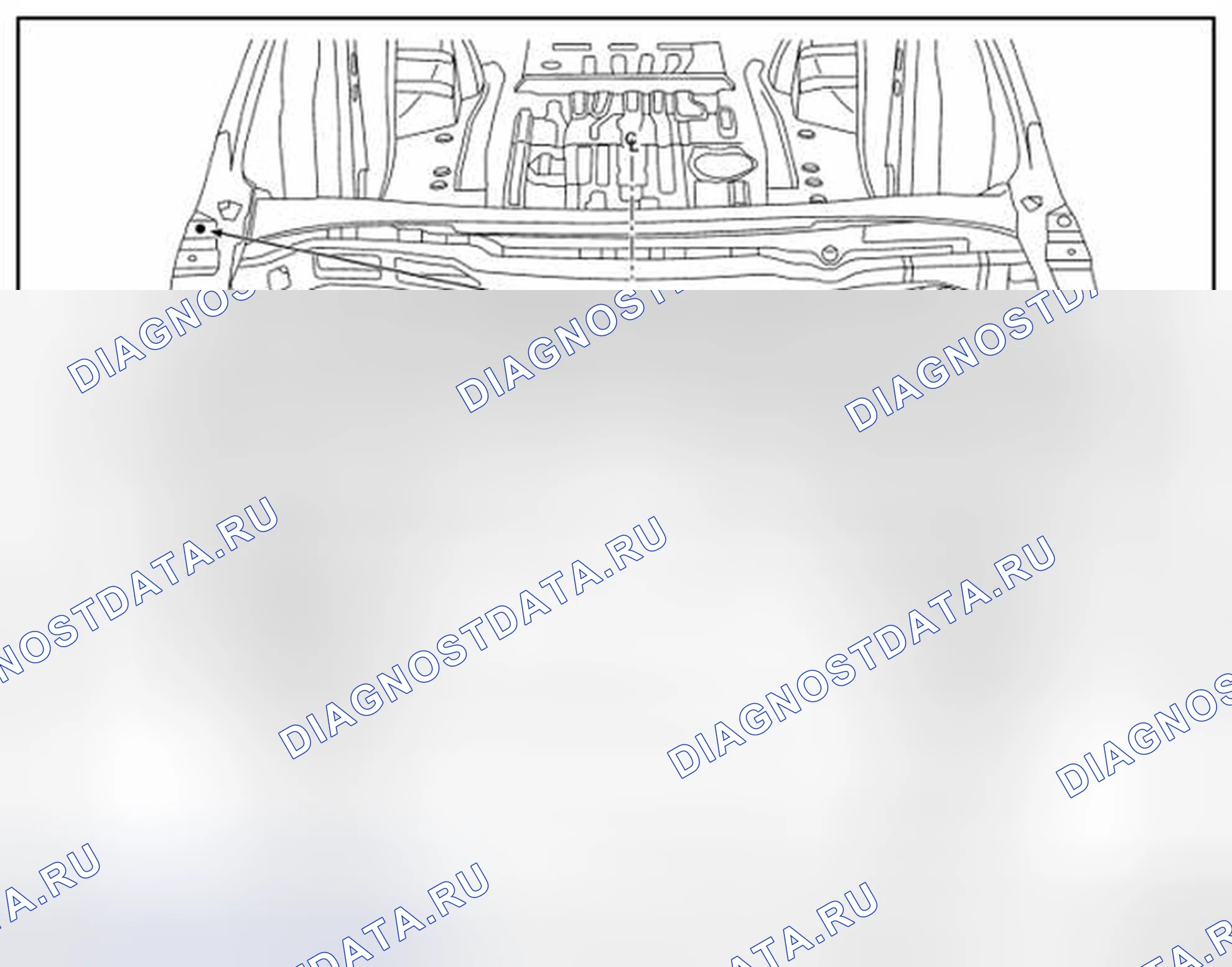 Рис. 386: ИЗМЕРЕНИЕ. Nissan Pathfinder IV рестайлинг