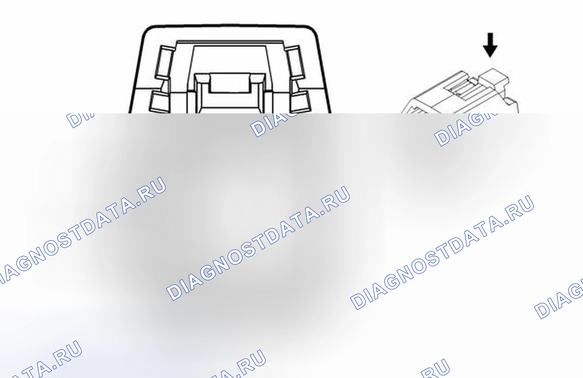 Рис. 4: Q17A Топливная форсунка 1. Chevrolet Orlando I