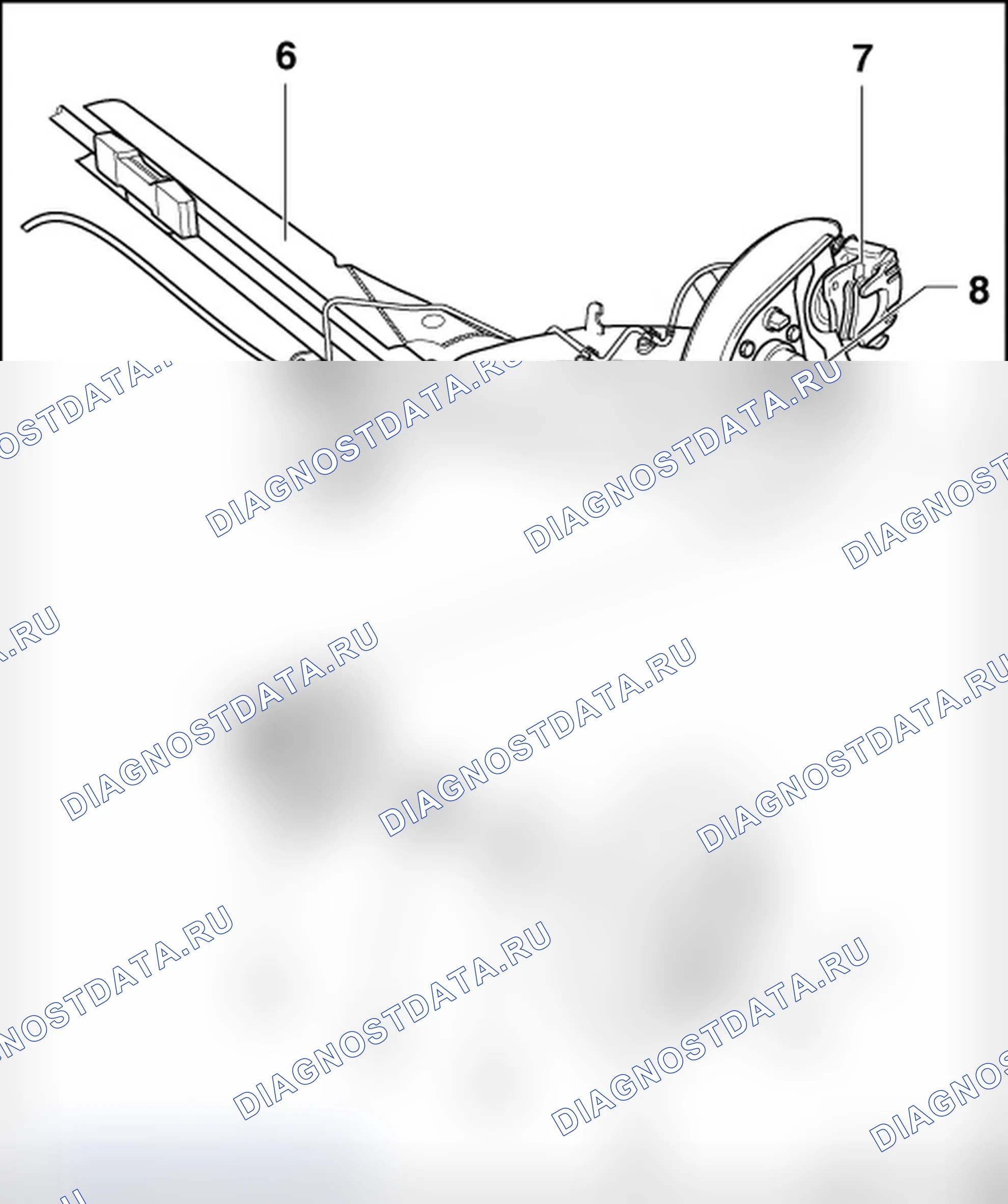 Рис. 6: ОБЗОР ПОДШИПНИКОВОГО УЗЛА КОЛЕСА. Volkswagen New Beetle A4