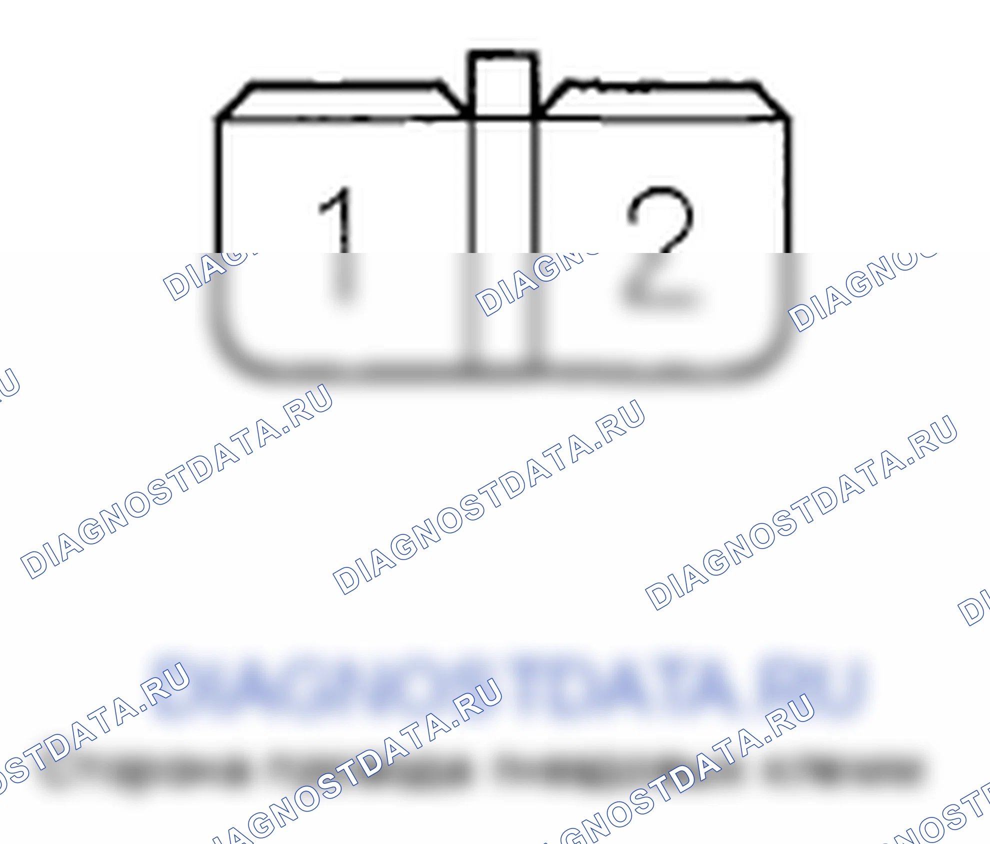 Рис. 19: Входы и выходы блока управления EPS для разъема C (2p) (разъем отключен). Honda S2000 AP1