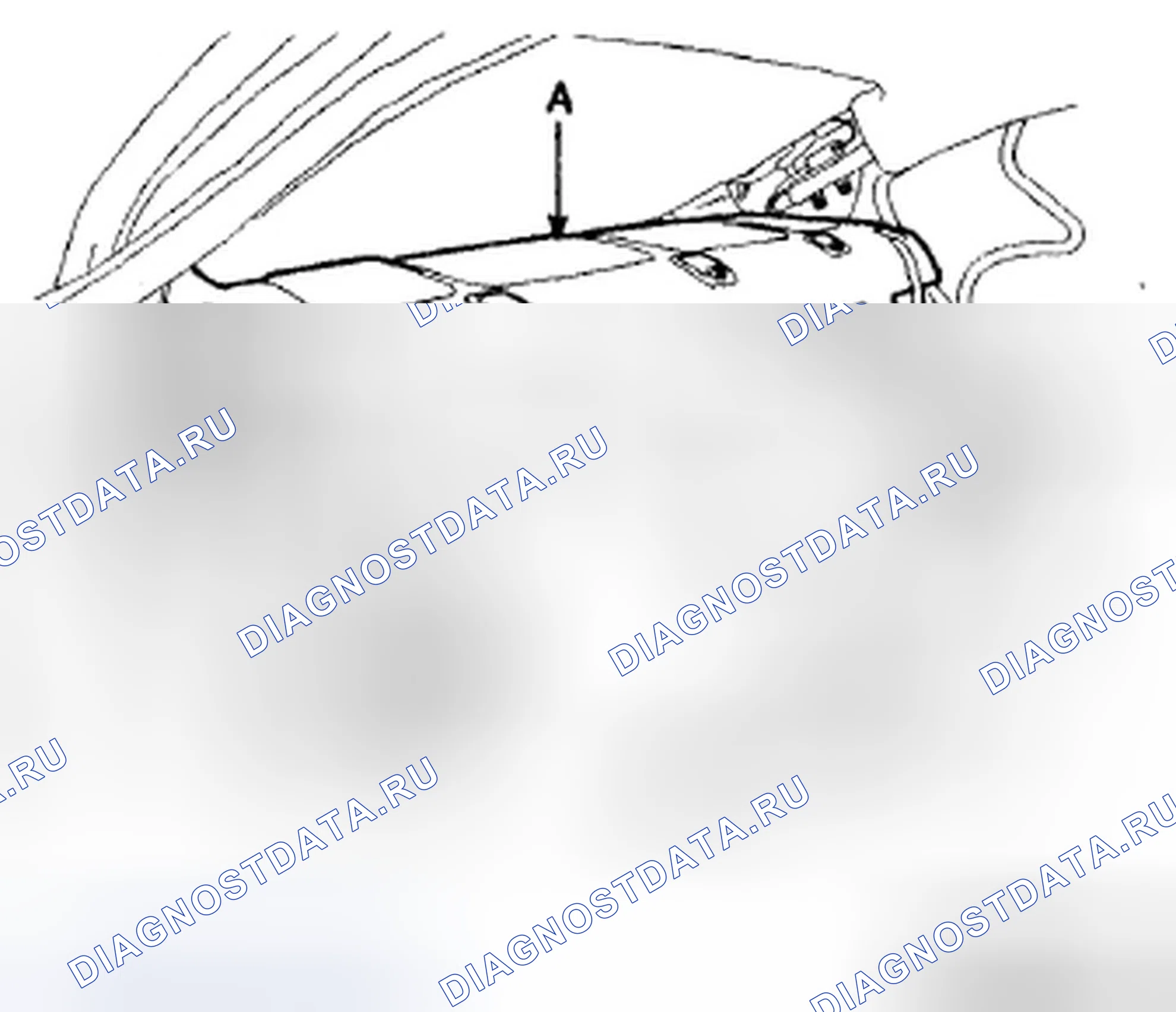 Рис. 43: Внутренняя 3 антенна. Hyundai Genesis I