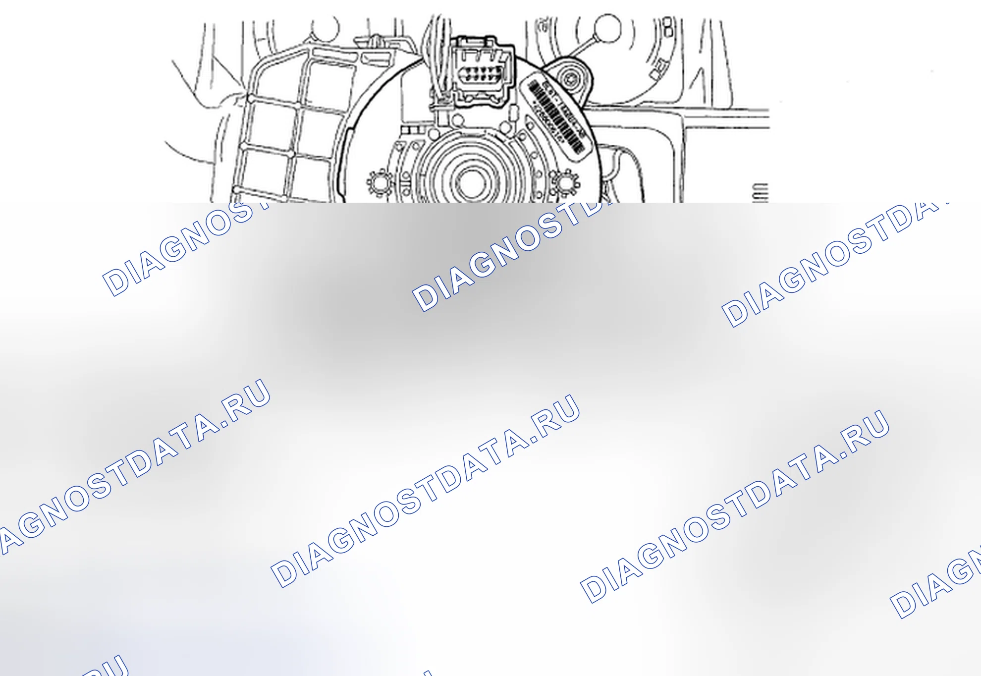 Рис. 116: Установка. Mazda Tribute II
