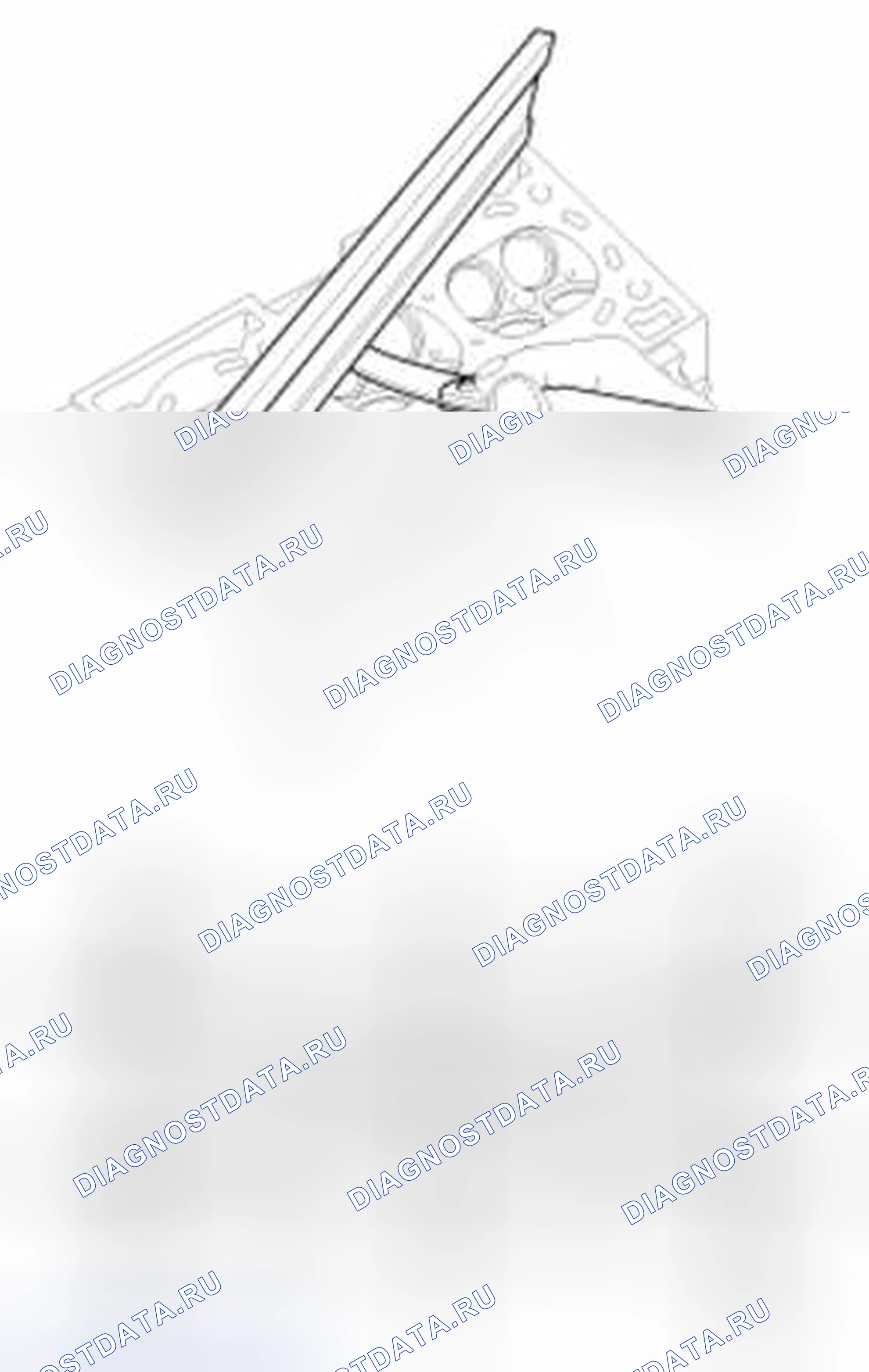 Рис. 528: Головка цилиндра. Haval Beast (Shenshou) I