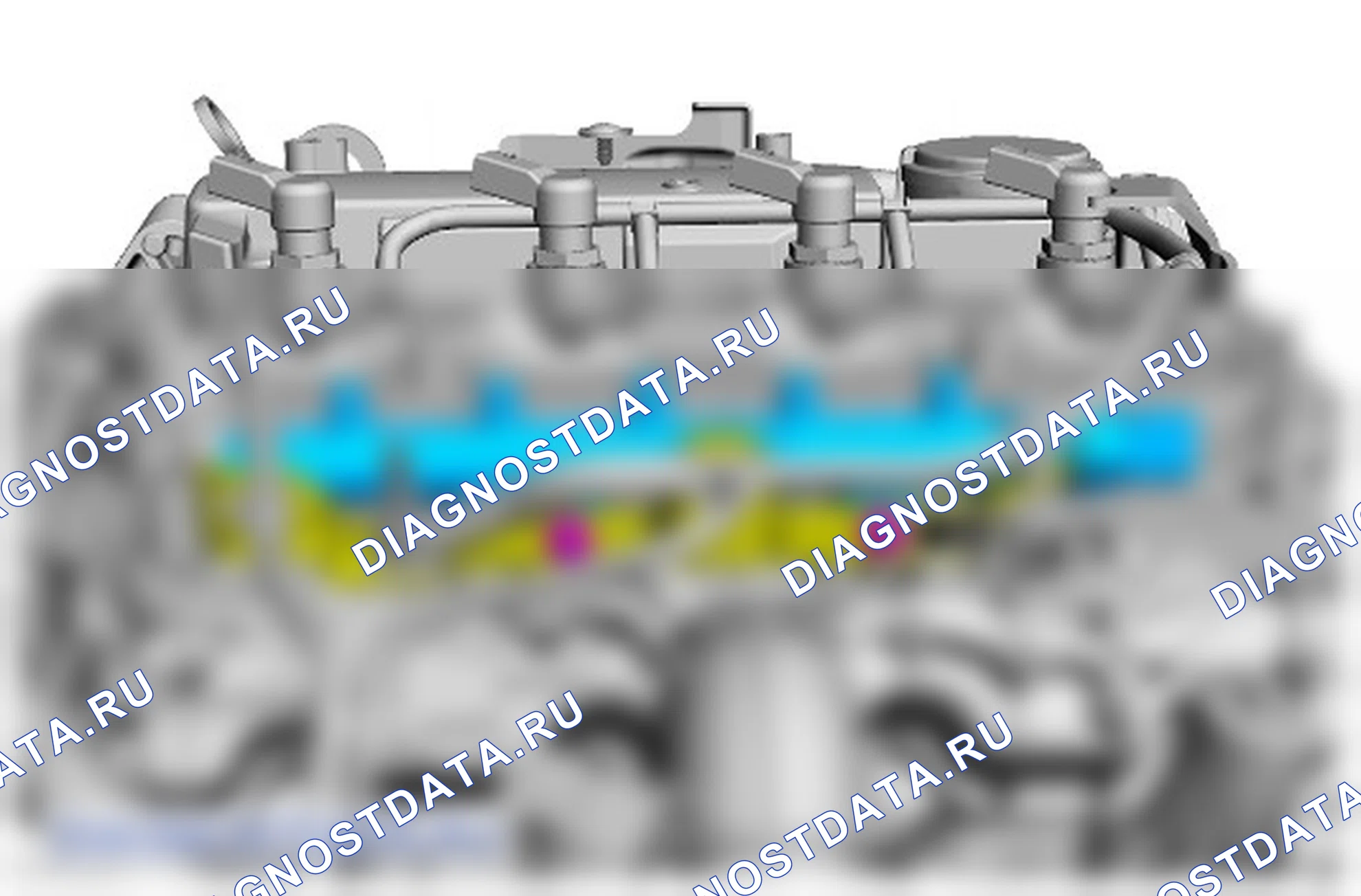 Как снять и установить топливный коллектор. Ford Transit VIII
