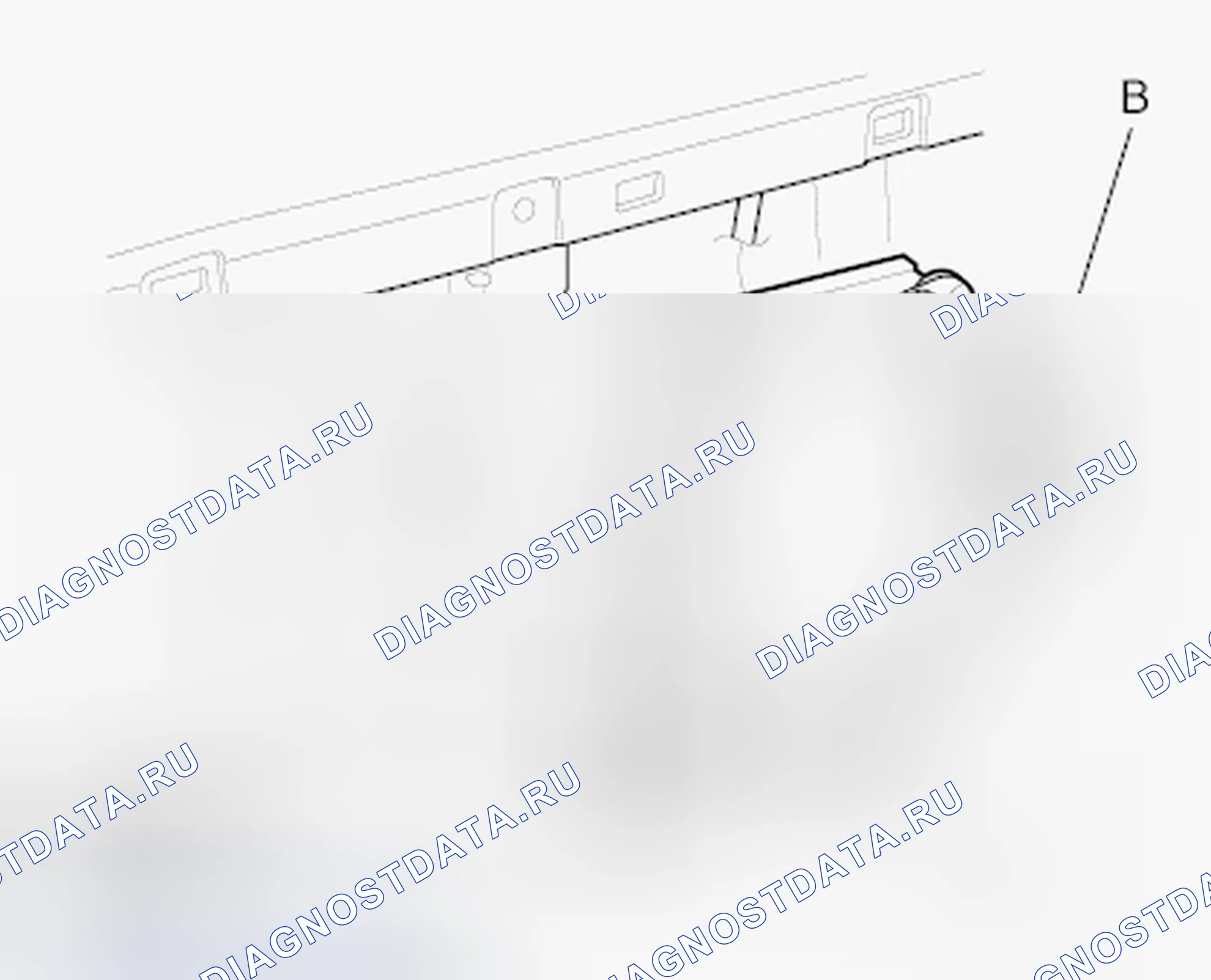 Рис. 283: Снятие / установка блока управления handsfreelink. Honda Pilot II