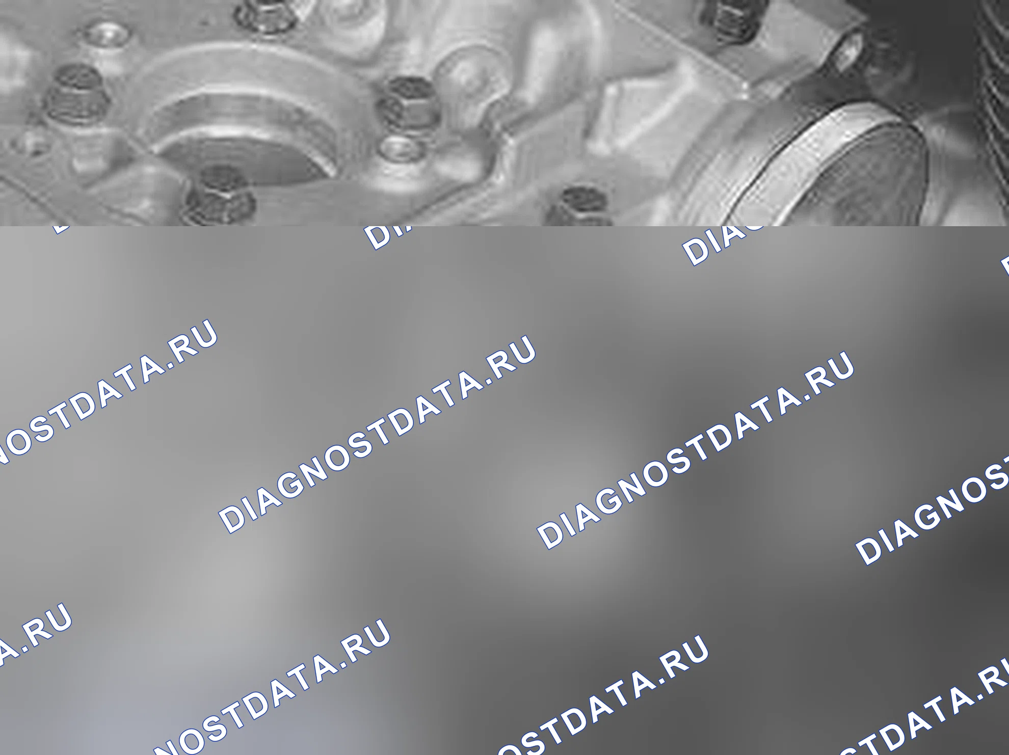 Рис. 498: Установка заднего уплотнения распределительного вала. Volvo C70 I