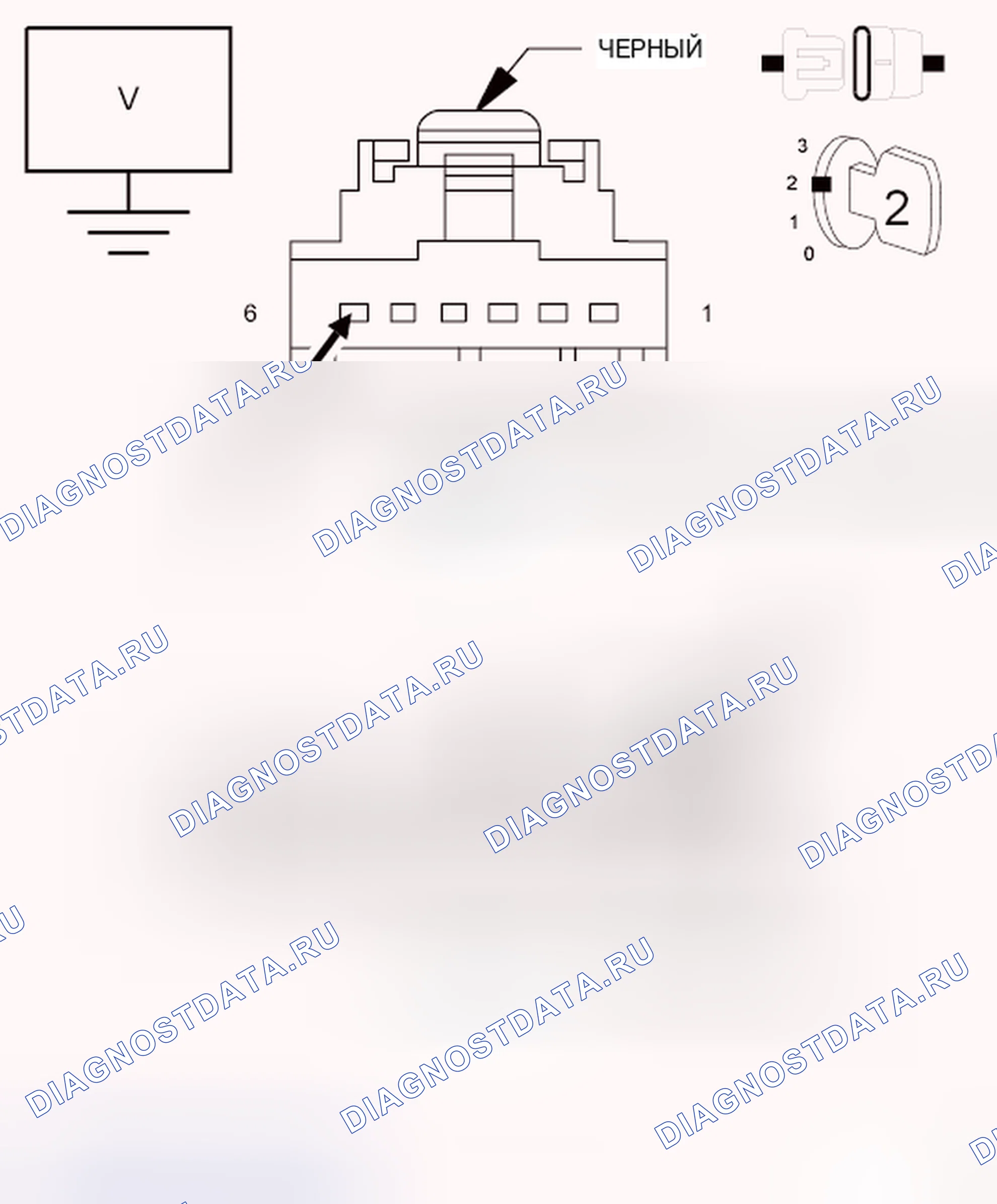 Рис. 103: ДИАГНОСТИЧЕСКИЙ ТЕСТ. Dodge Grand Caravan V