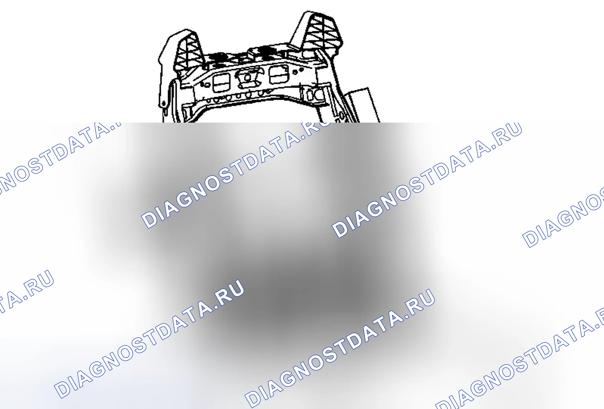 Рис. 18: Замена управления поясницей переднего сиденья. Chevrolet Traverse I