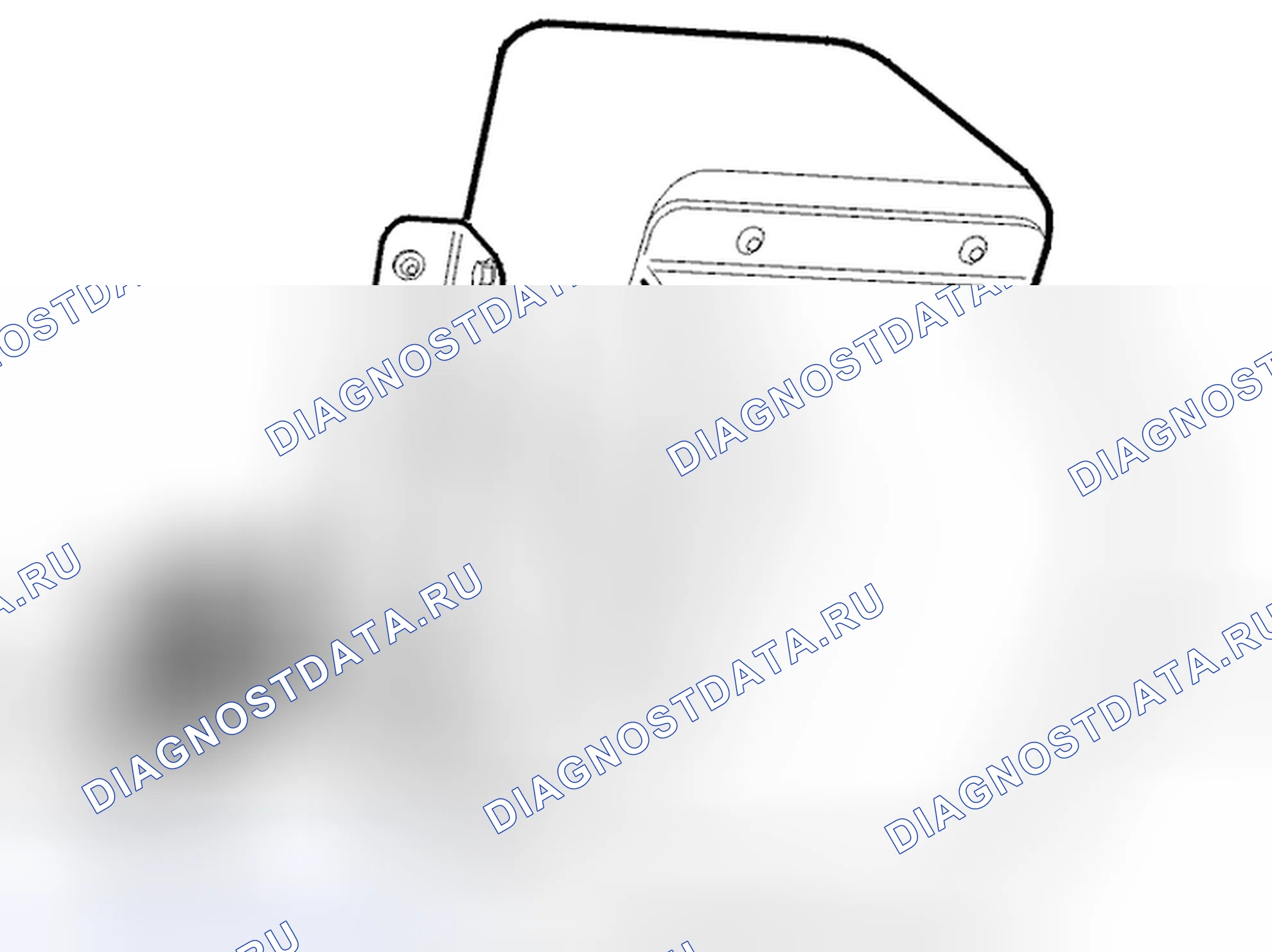 Рис. 172: Установка охладителя. Volvo S80 I рестайлинг