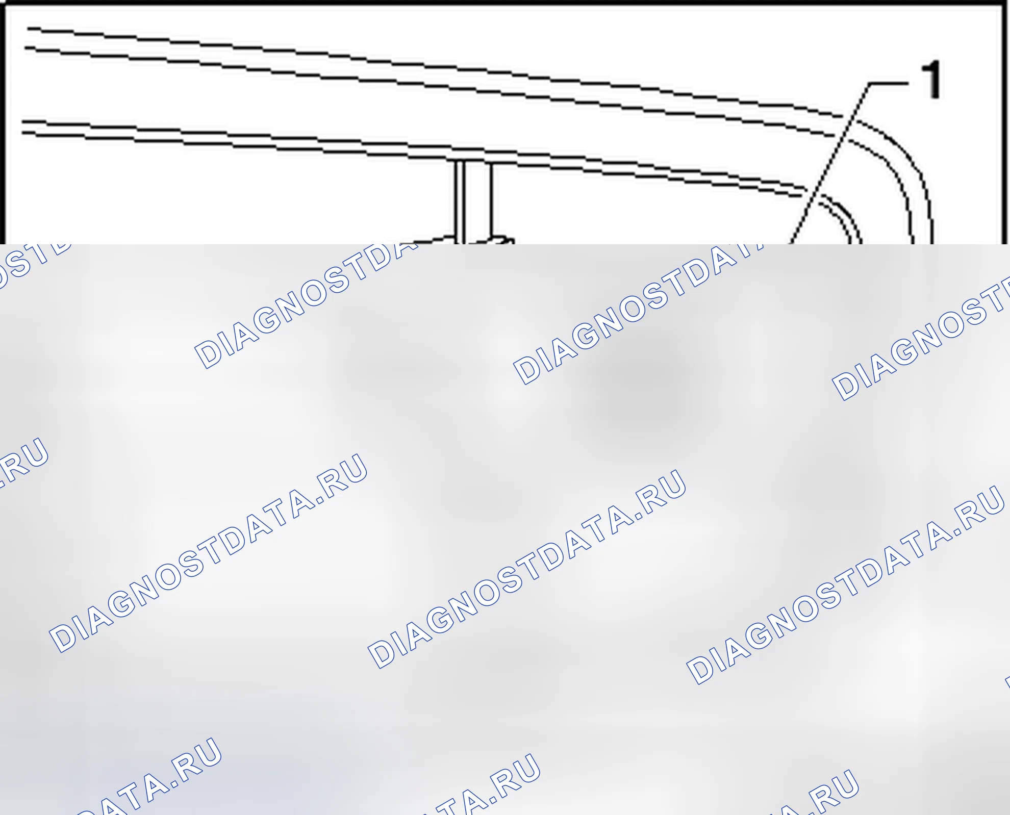 Рис. 53: ПЕРЕДНИЕ ВНЕШНИЕ ДАТЧИКИ ПОМОЩИ ПРИ ПАРКОВКЕ. Volkswagen Touareg II