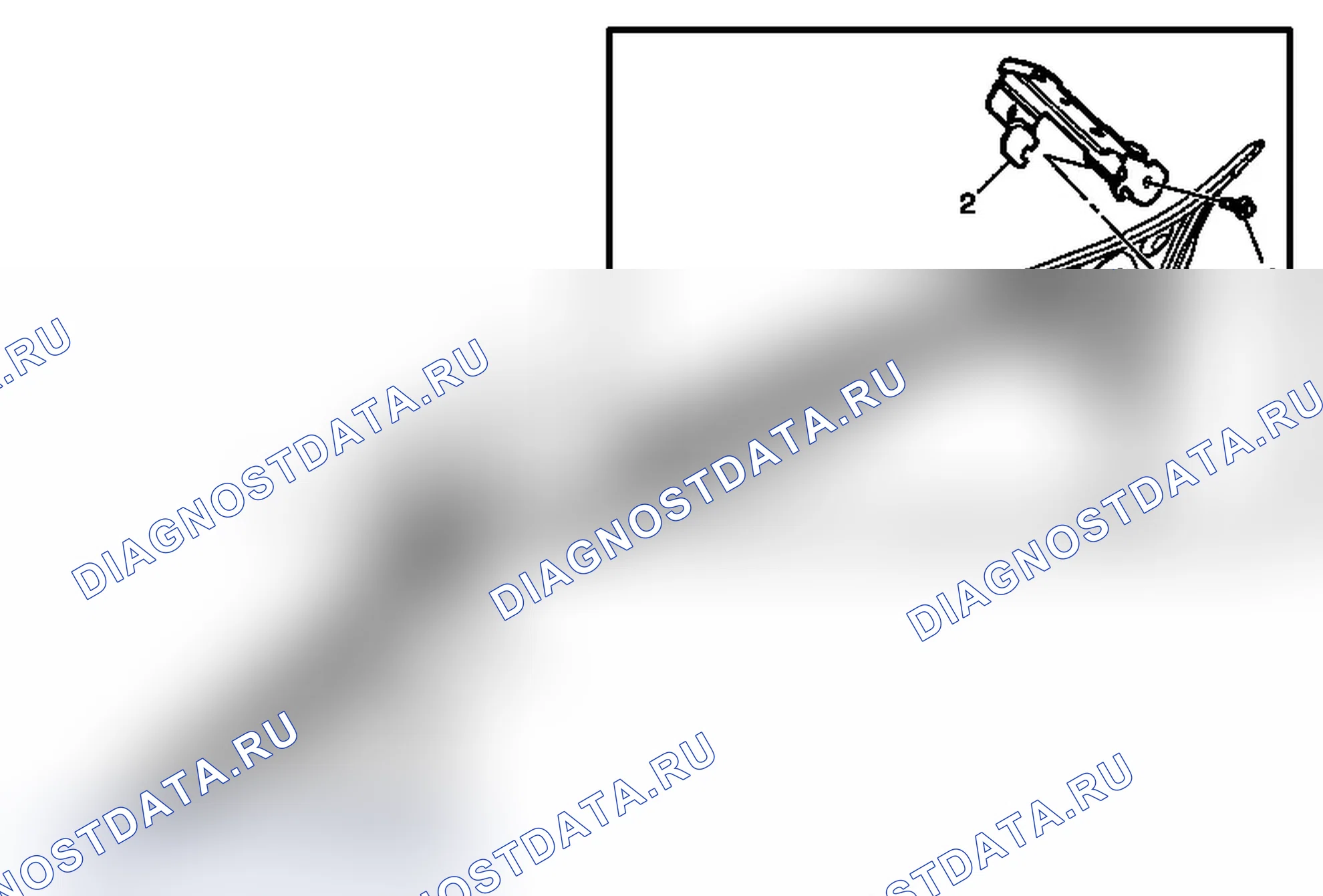 Рис. 25: Замена шарнира капота. Chevrolet Silverado 2500 HD 