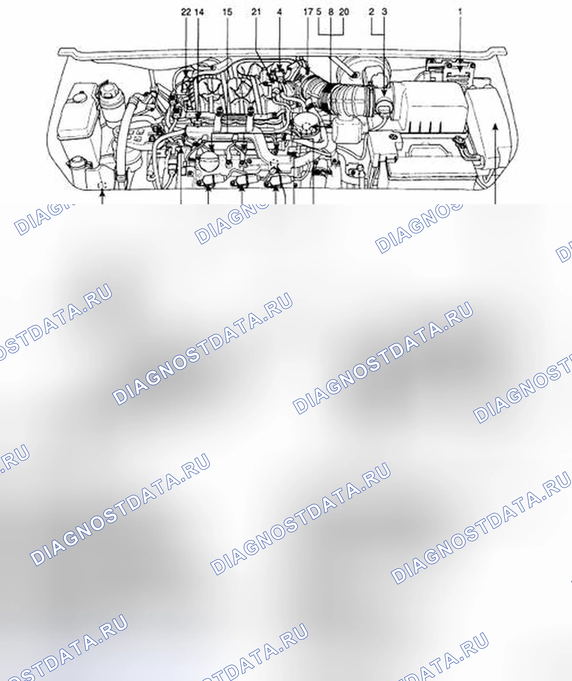 Рис. 51: КОМПОНЕНТЫ. Kia Sedona II