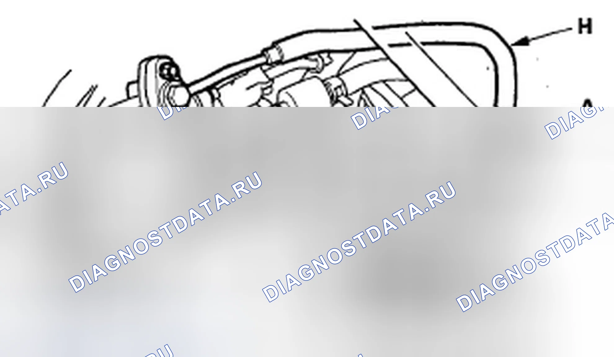 Рис. 205: Меры предосторожности при монтаже топливопровода / быстроразъемного соединения. Honda Civic VIII