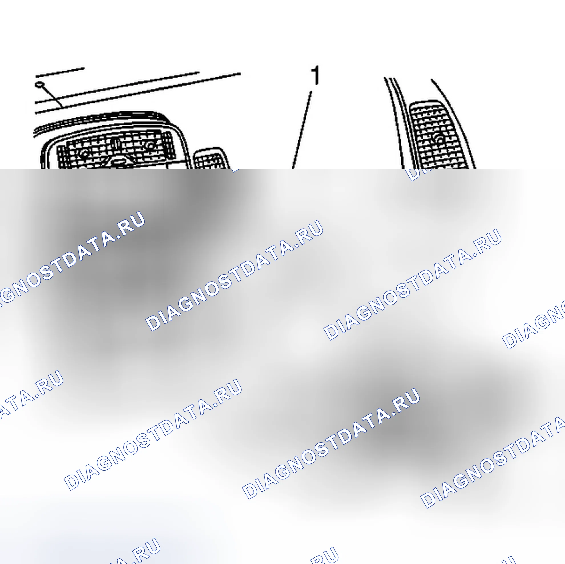 Рис. 20: Порядок демонтажа. Cadillac CTS I