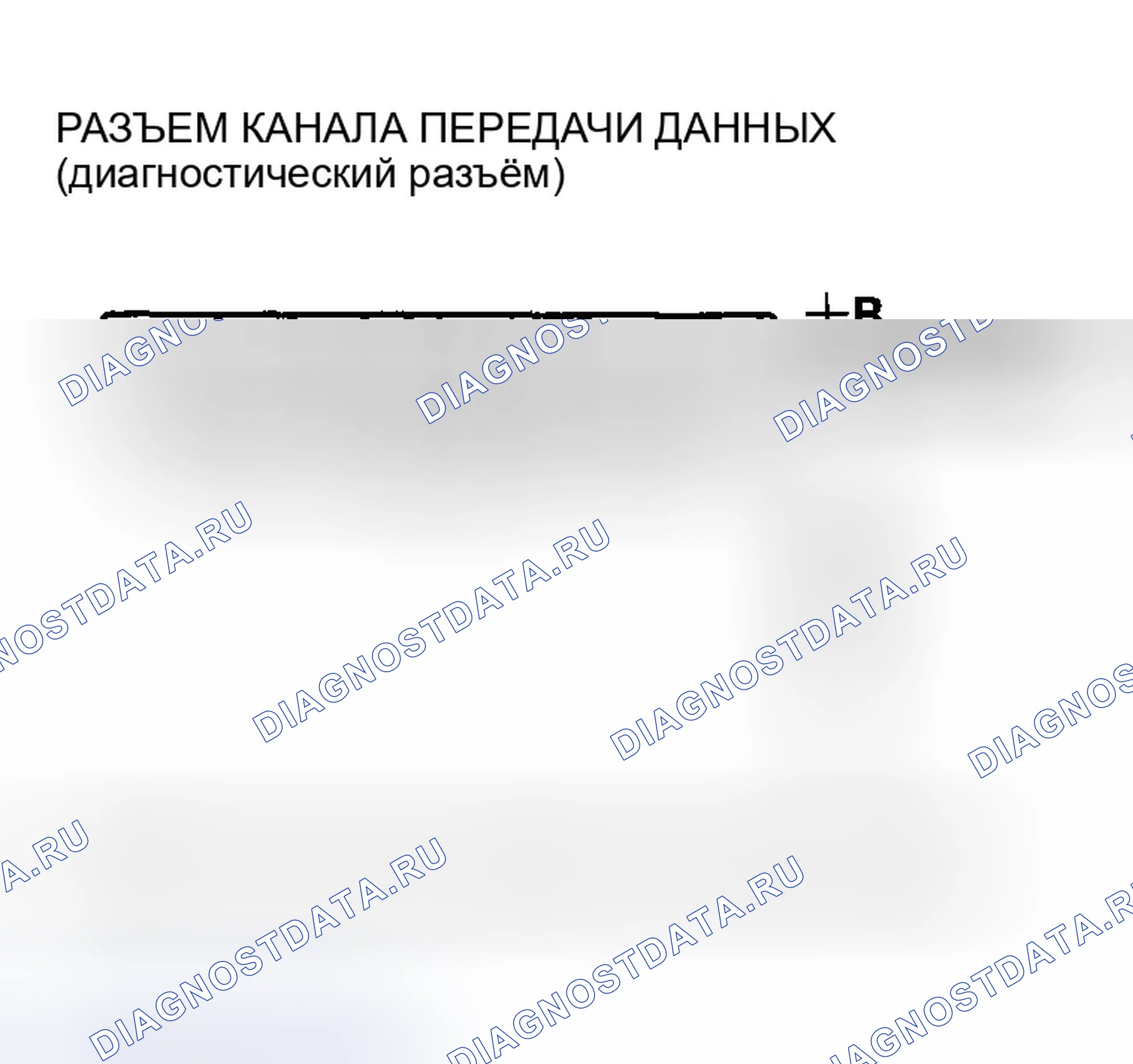 Рис. 92: Устранение неполадок в цепи диагностический разъём. Honda Accord VI