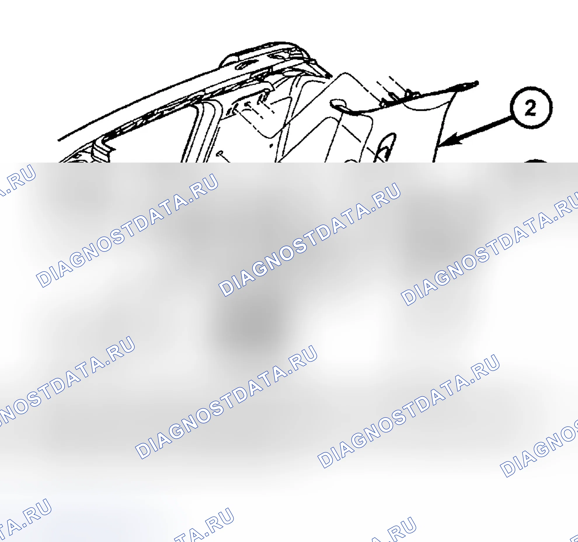 Рис. 4: ДЕМОНТАЖ. Dodge Pickup R1500 