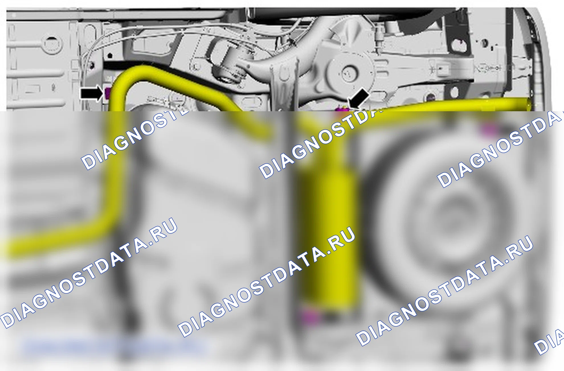 Как снять и установить топливный бак. Ford Transit Connect II
