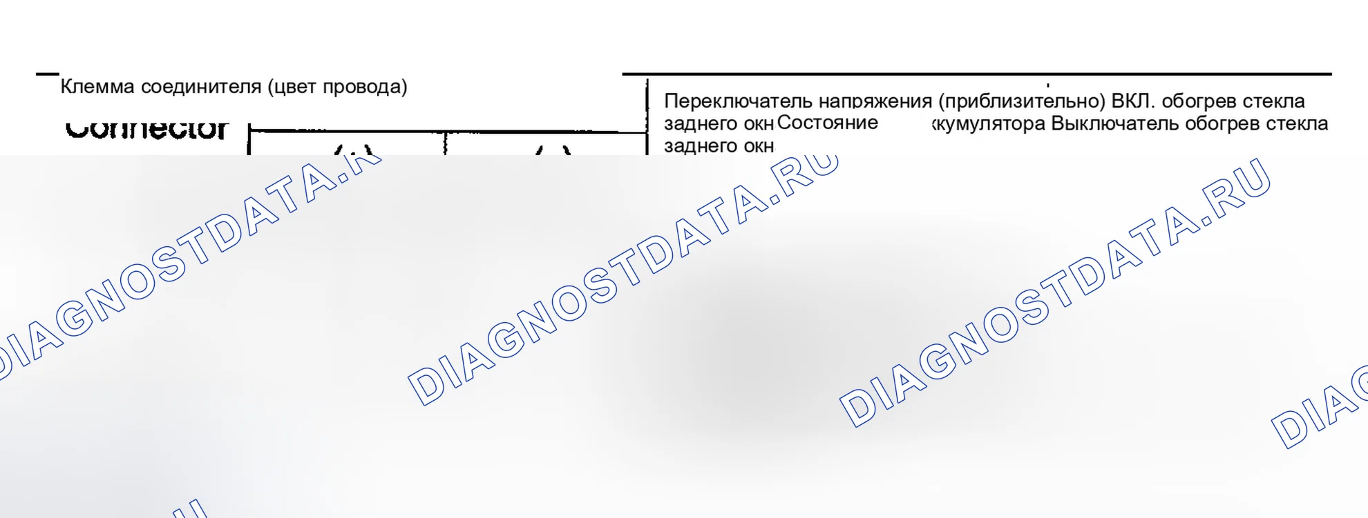 Рис. 40: ПРОВЕРКА ЦЕПИ обогрев стекла ДВЕРНОГО ЗЕРКАЛА СО СТОРОНЫ ВОДИТЕЛЯ. Infiniti FX35 I