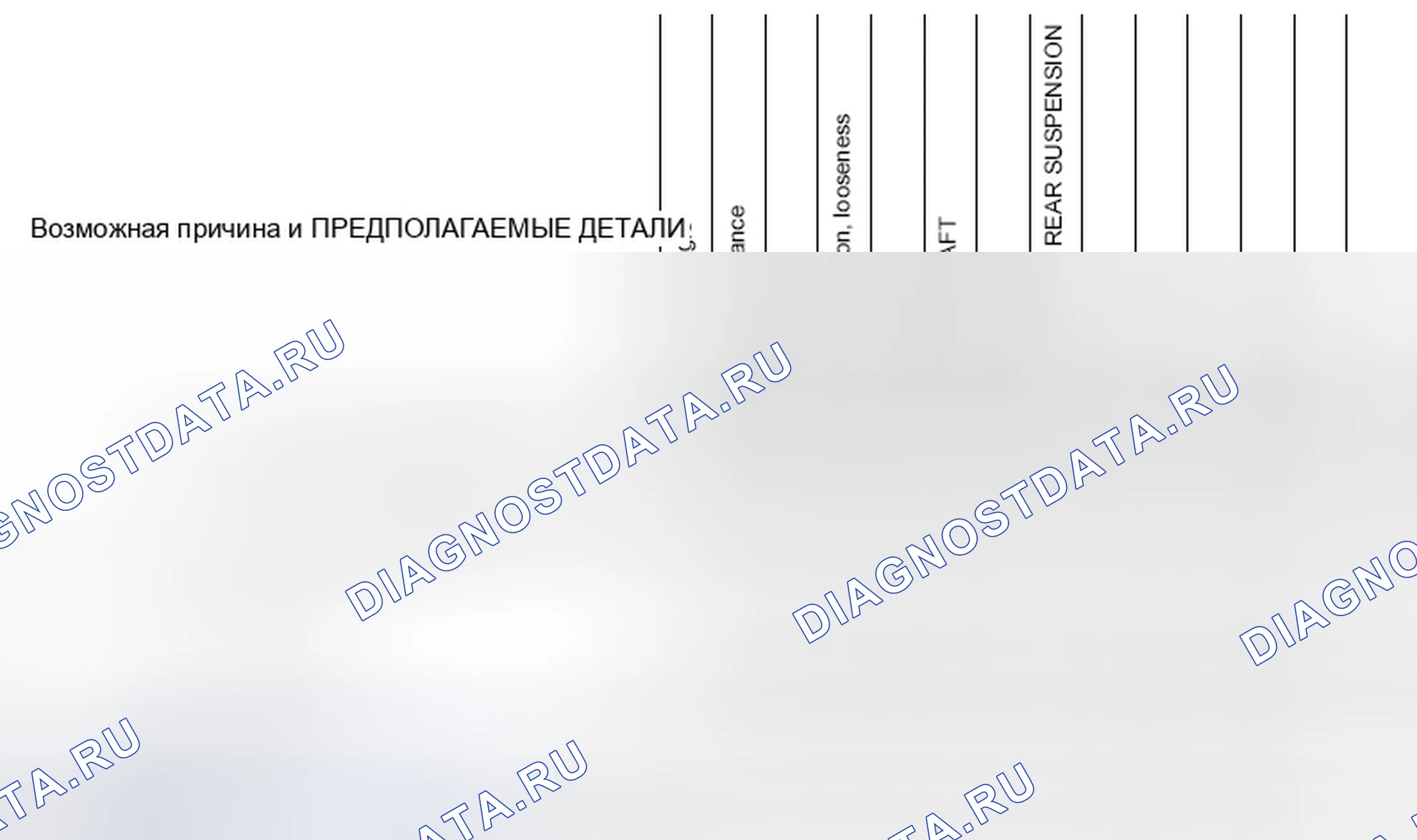 Рис. 34: Схема поиска и устранения неисправностей Nvh. Infiniti QX50 I
