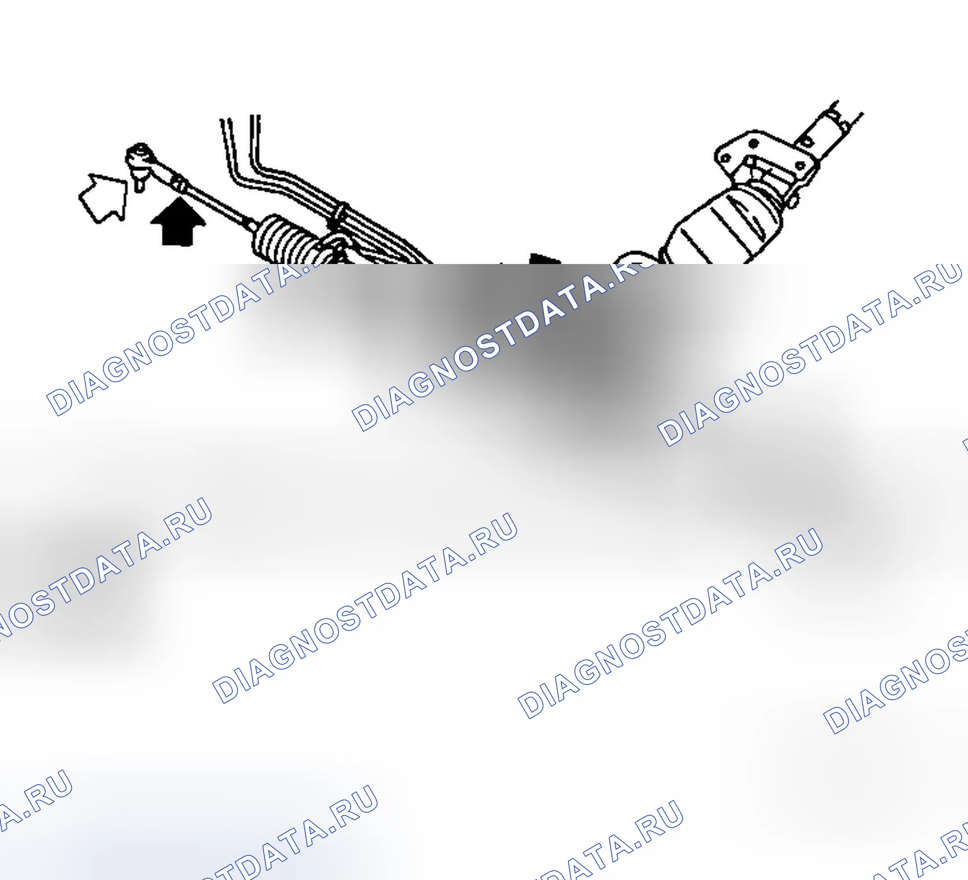 Рис. 174: РУЛЕВОЙ МЕХАНИЗМ. Infiniti G35 III