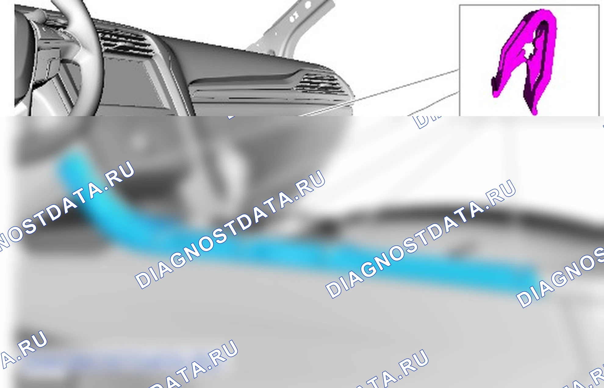 Как снять и установить антенный кабель аудиоблока. Ford Mondeo V
