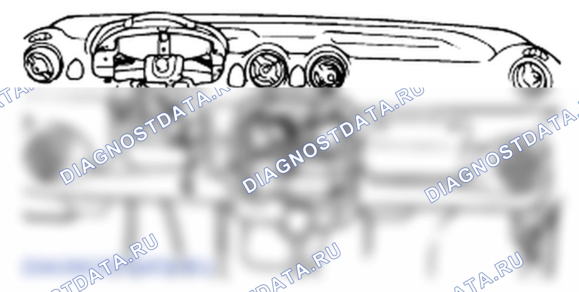 Снятие передней панели (панель приборов). Hyundai Atos MX