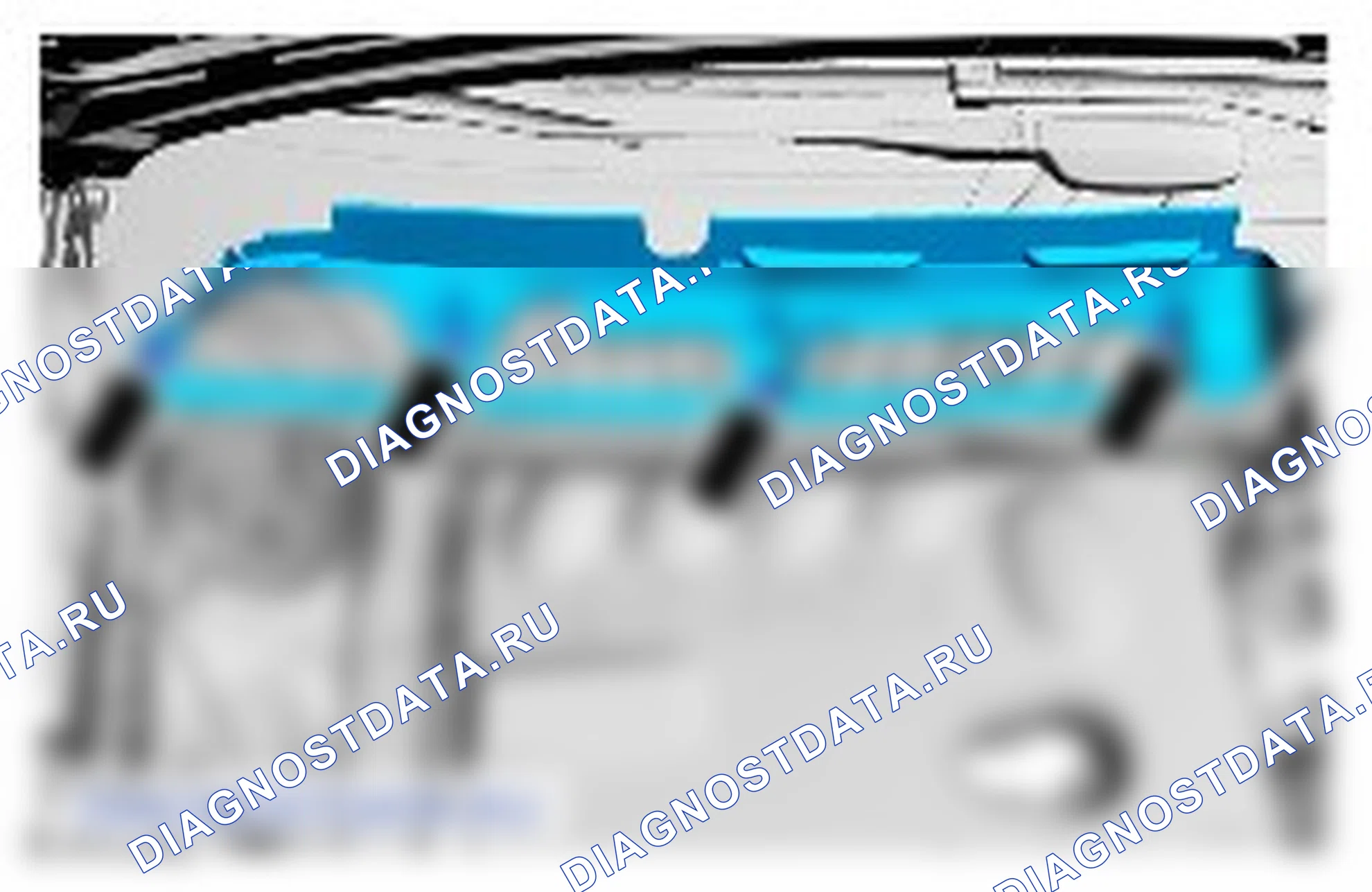 Как снять и установить решётку панели капота. Ford C-MAX I рестайлинг