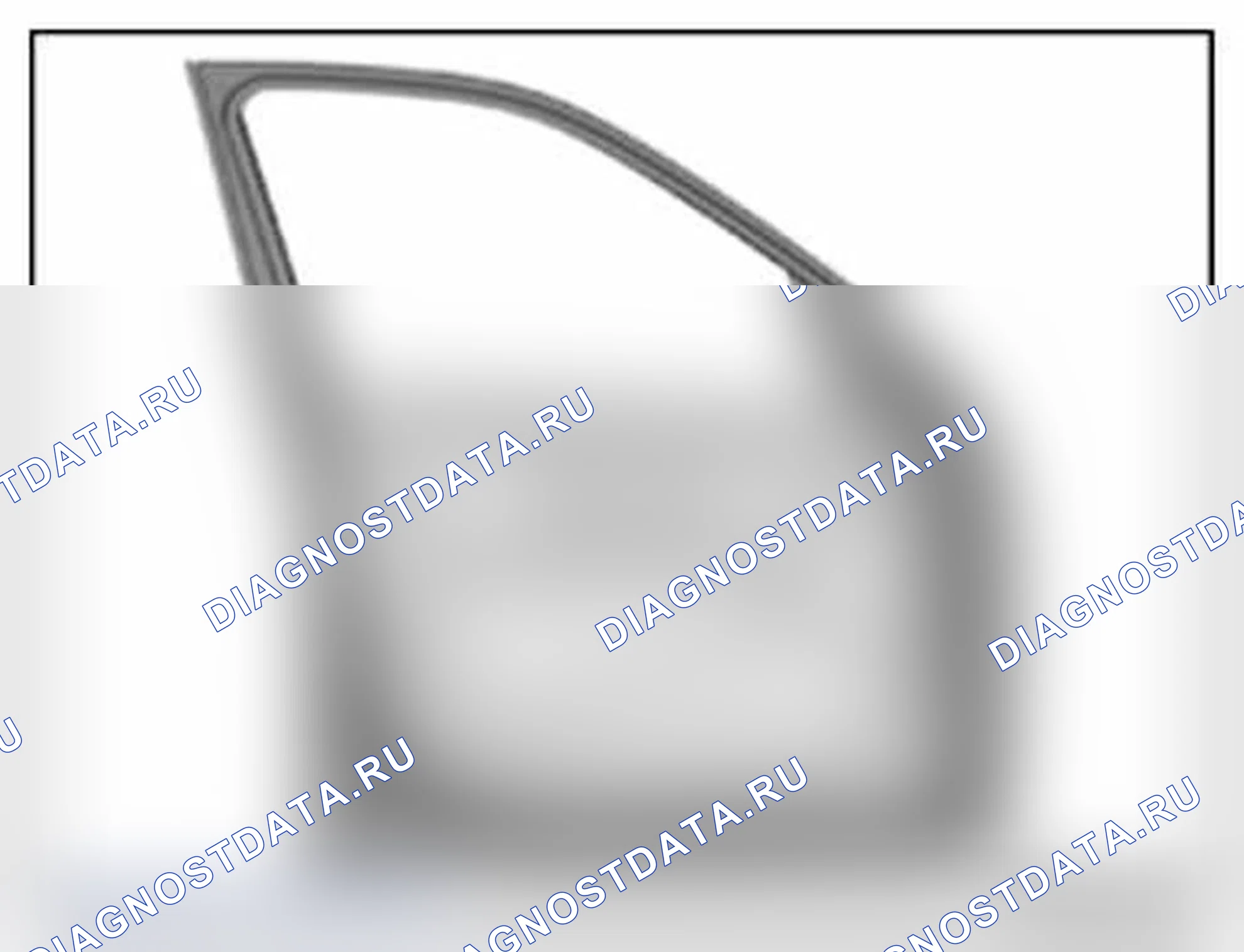 Рис. 32: Передняя дверь. BMW X5 M E70