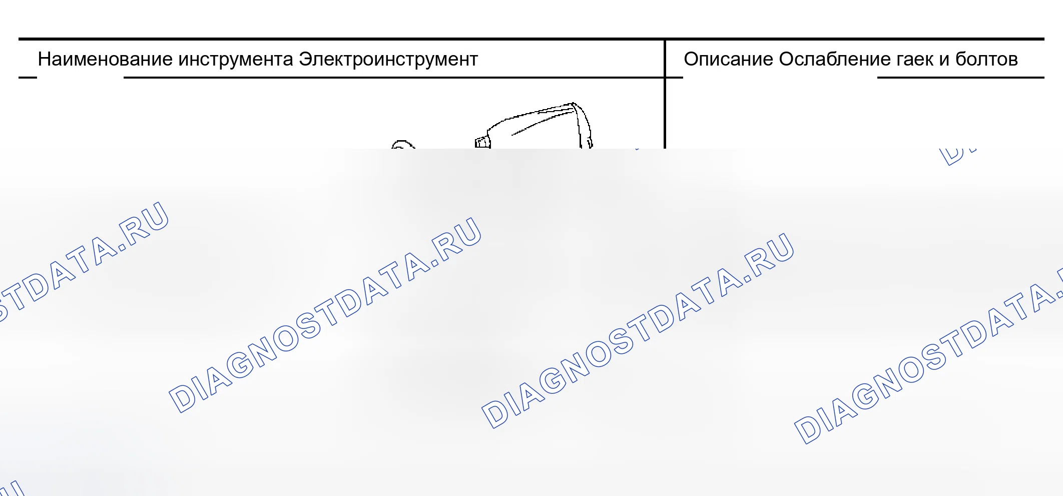Рис. 33: Инструменты коммерческого обслуживания. Nissan Murano Z50