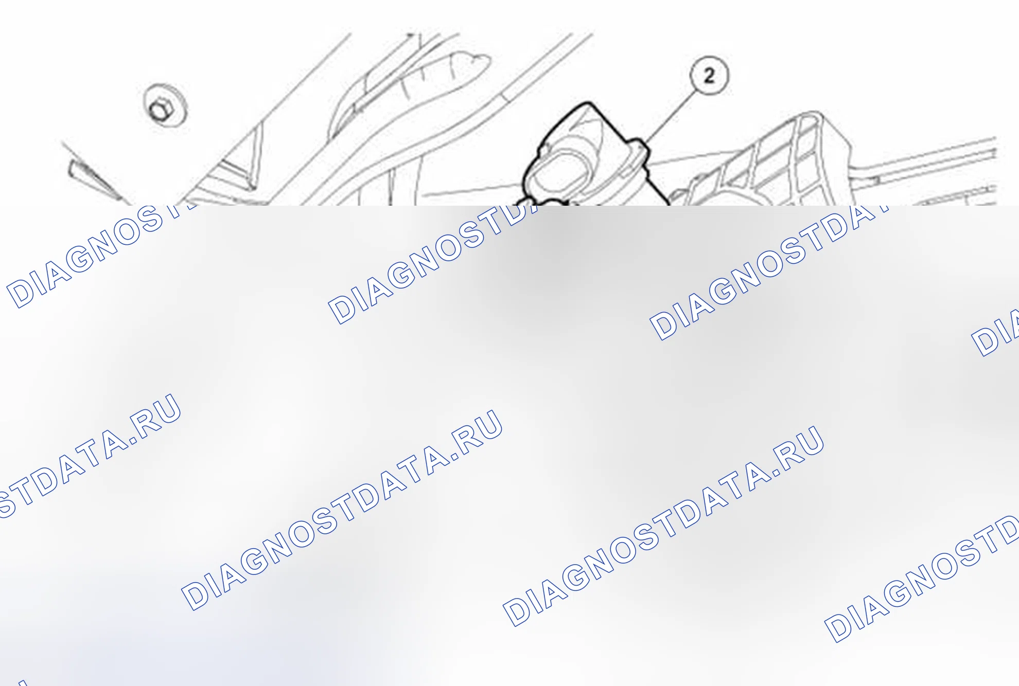 Рис. 103: Колба противотуманной фары. Ford Pickup F250 Super Duty II