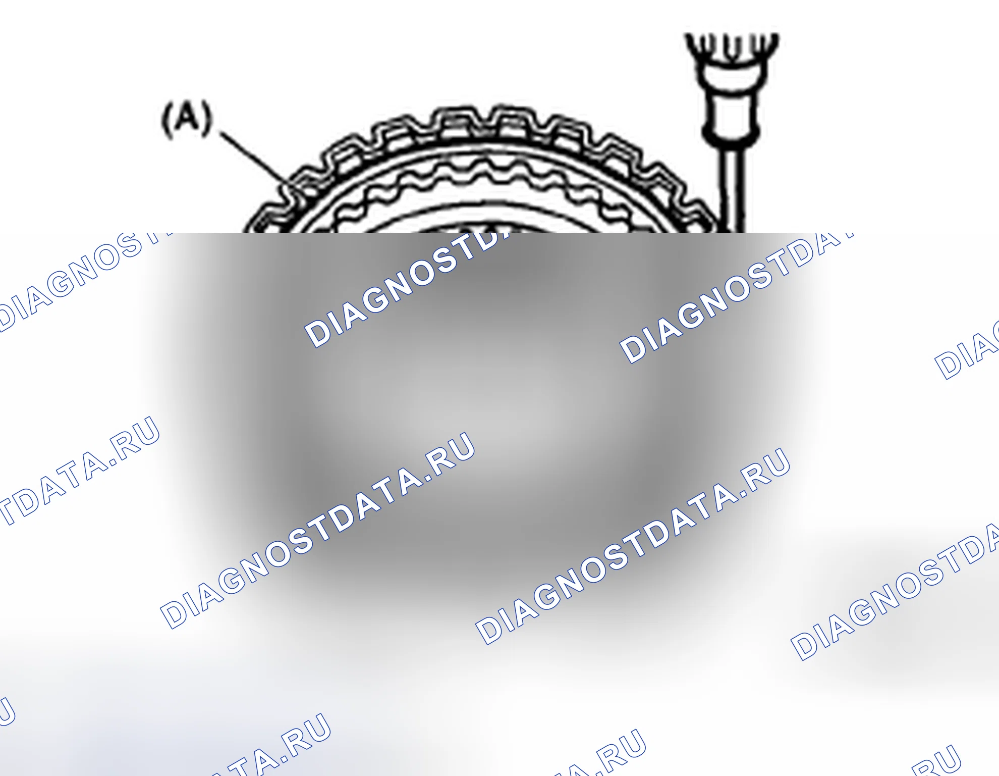 Рис. 346: СЦЕПЛЕНИЕ ВЫСОКОГО И ЗАДНЕГО ХОДА. Subaru Outback BP рестайлинг