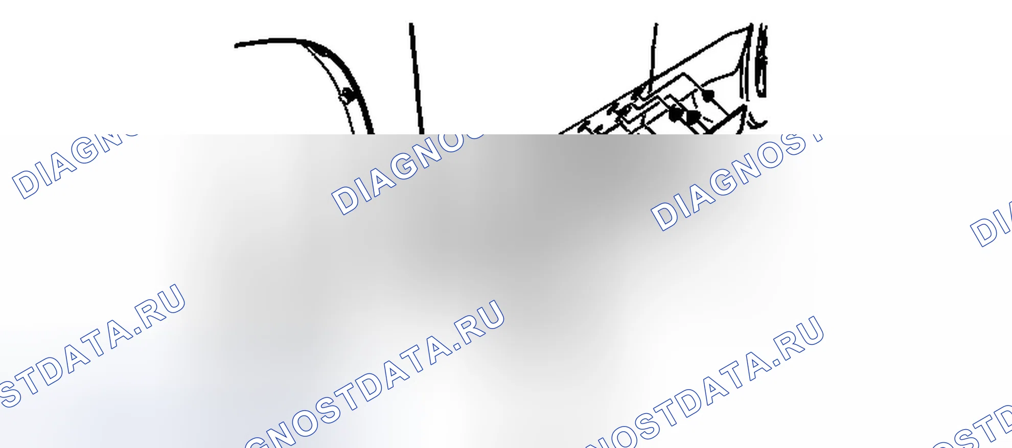 Рис. 18: Замена нижней формовки передней боковой двери (местность). Chevrolet Equinox II