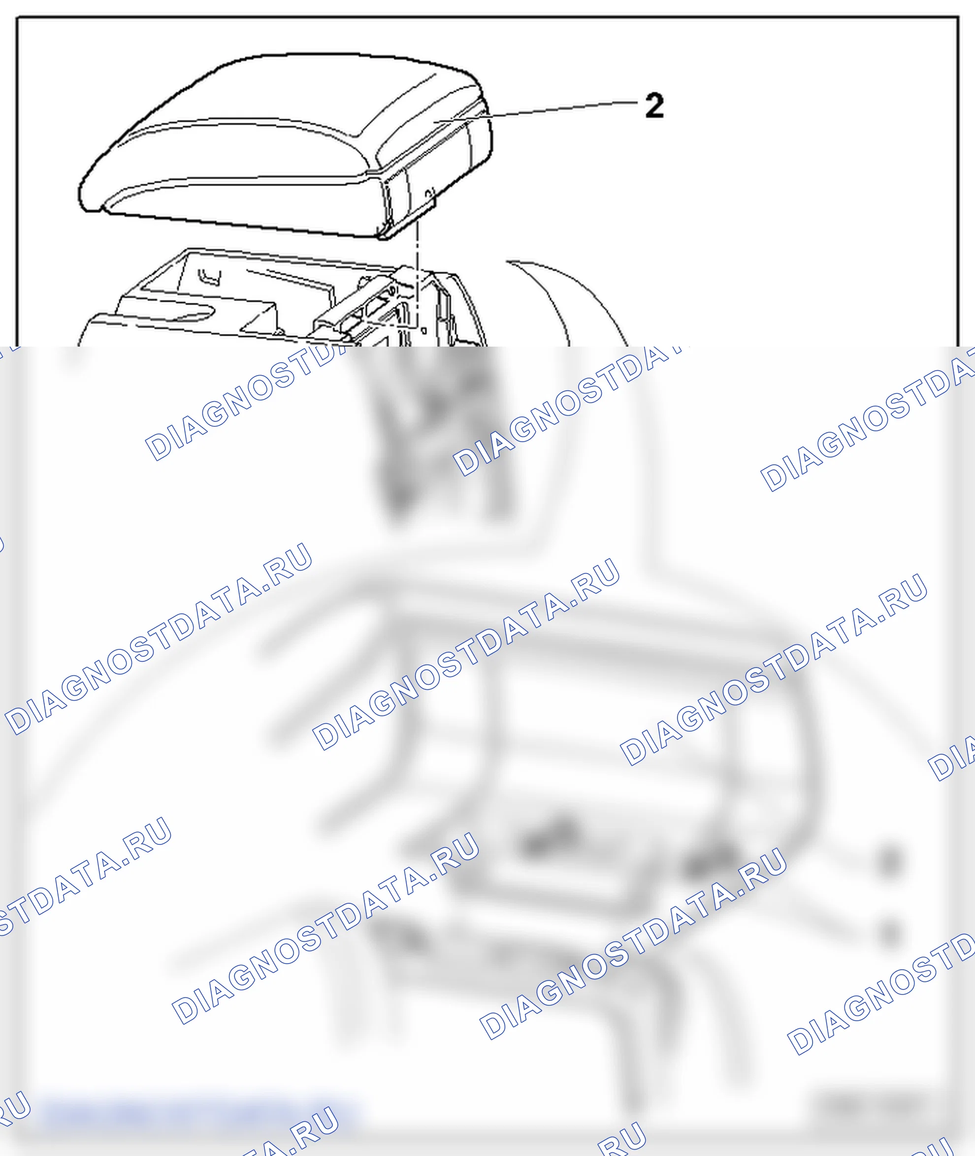 Накладки, кожухи и декоративные щитки. Volkswagen Touran I