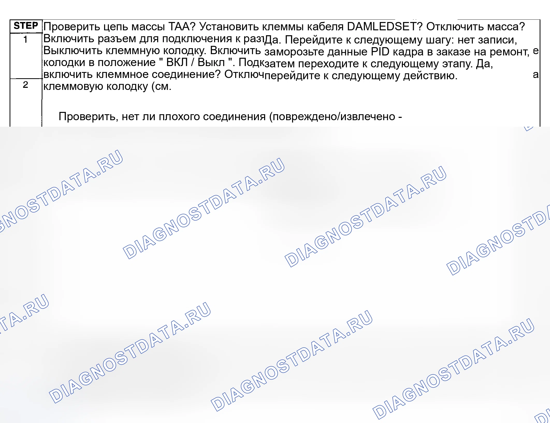 Рис. 487: ДИАГНОСТИЧЕСКАЯ ПРОЦЕДУРА. Mazda 6 GG