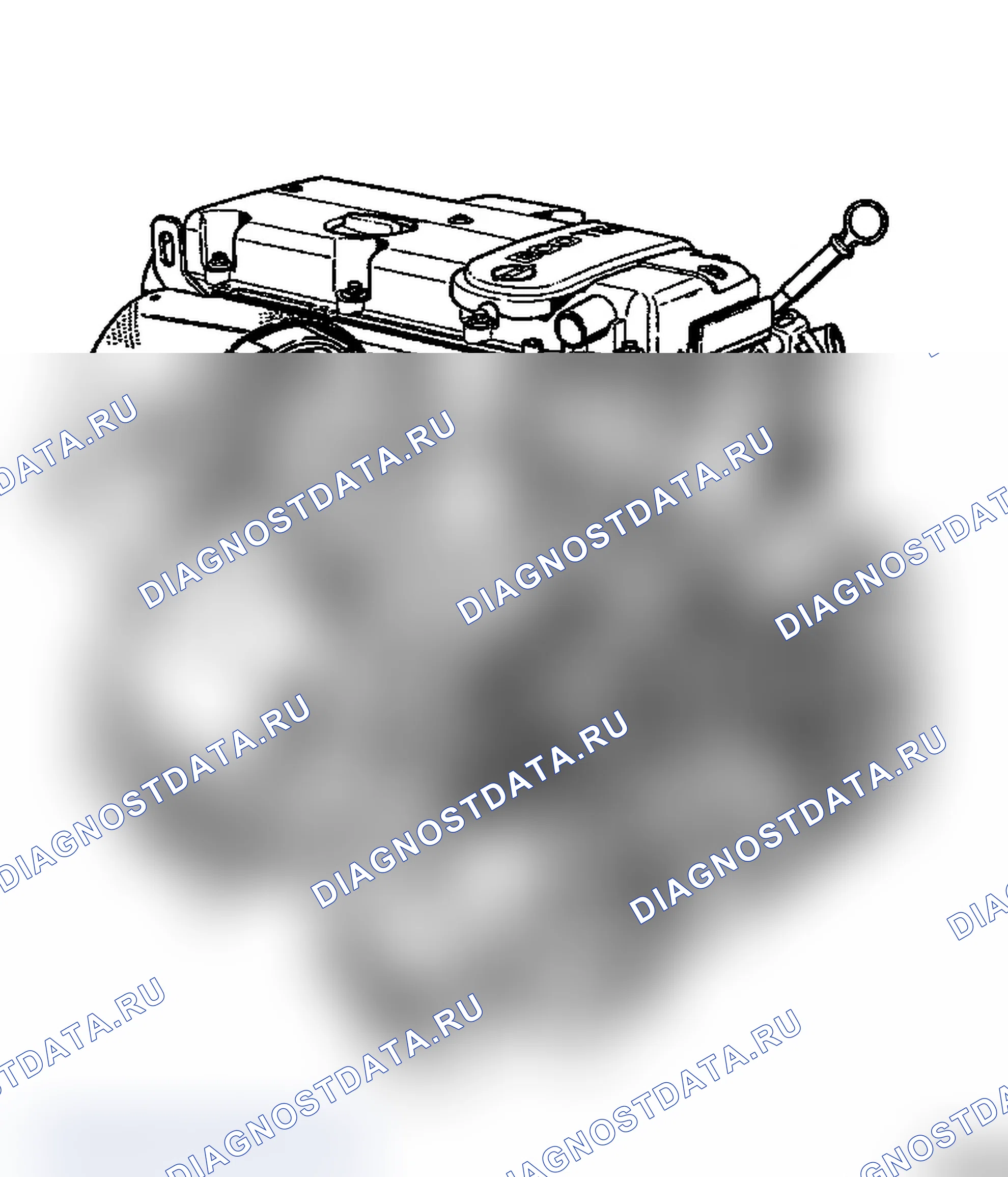 Вид двигателя, сторона выпуска - Y 22 DTH - Все типы автомобилей. Opel Omega B