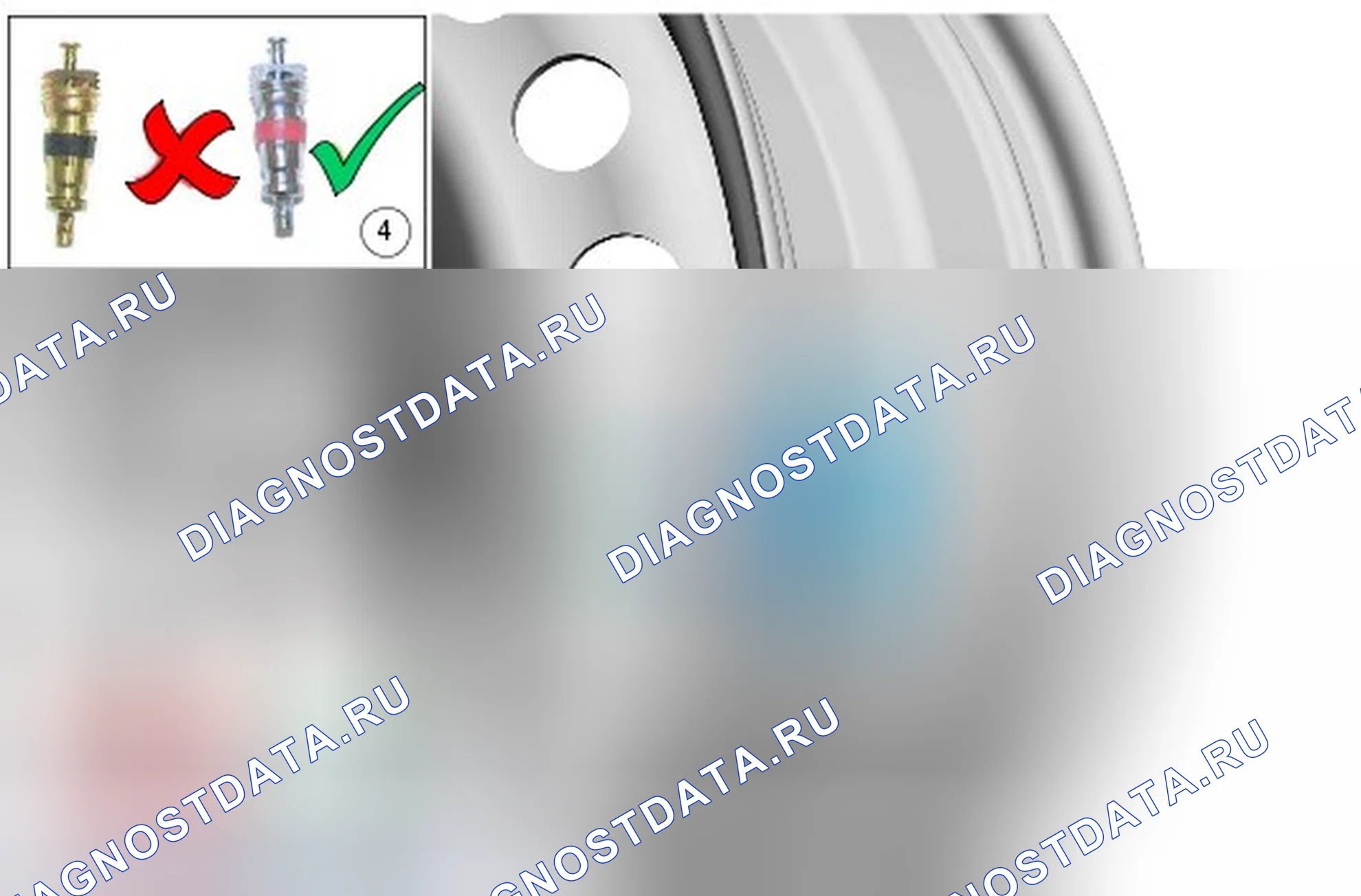 Как снять и установить датчик системы контроля давления в шинах (TPMS). Ford Mondeo IV рестайлинг