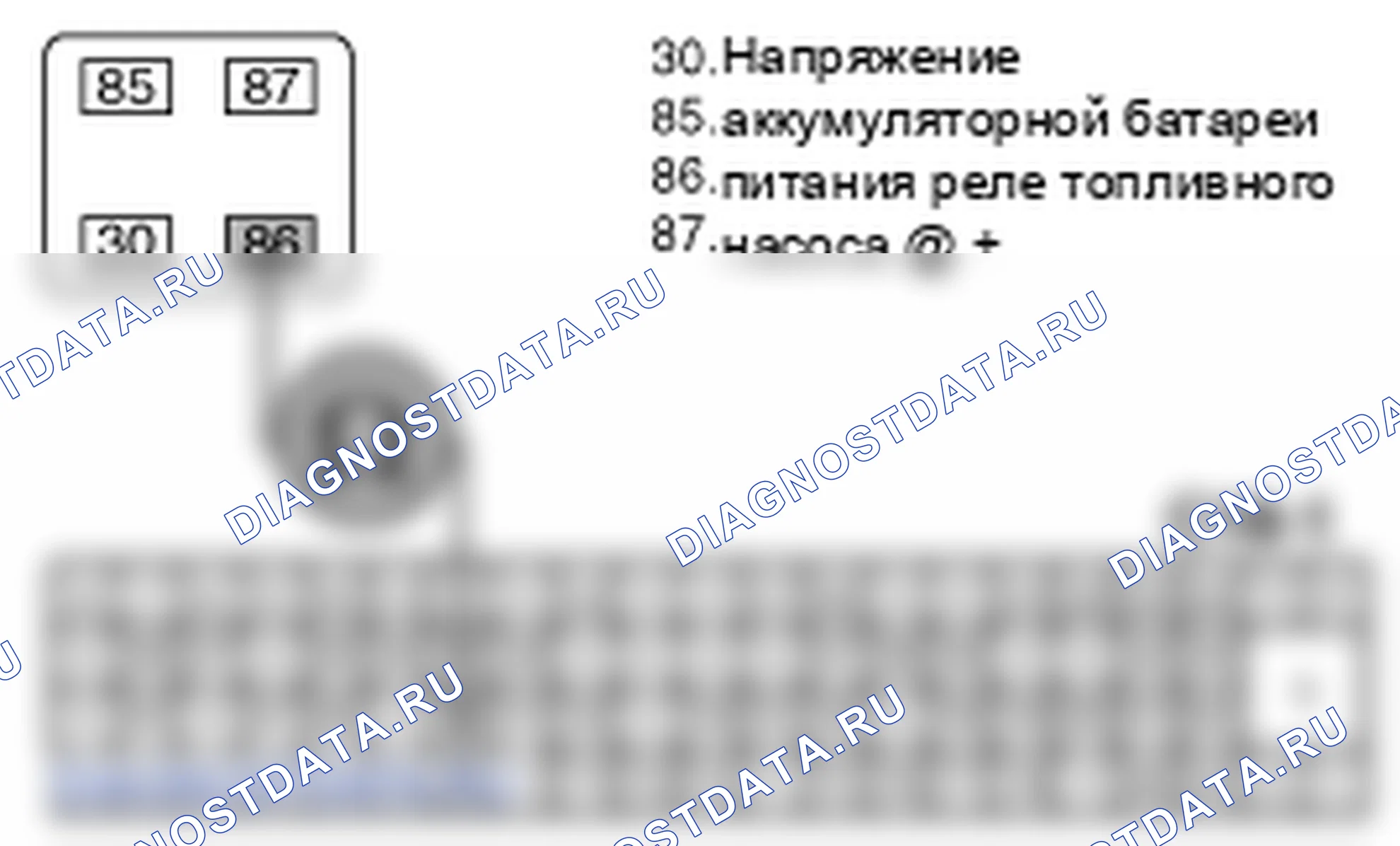 Контроль проводов — P0230. Kia Sportage KM