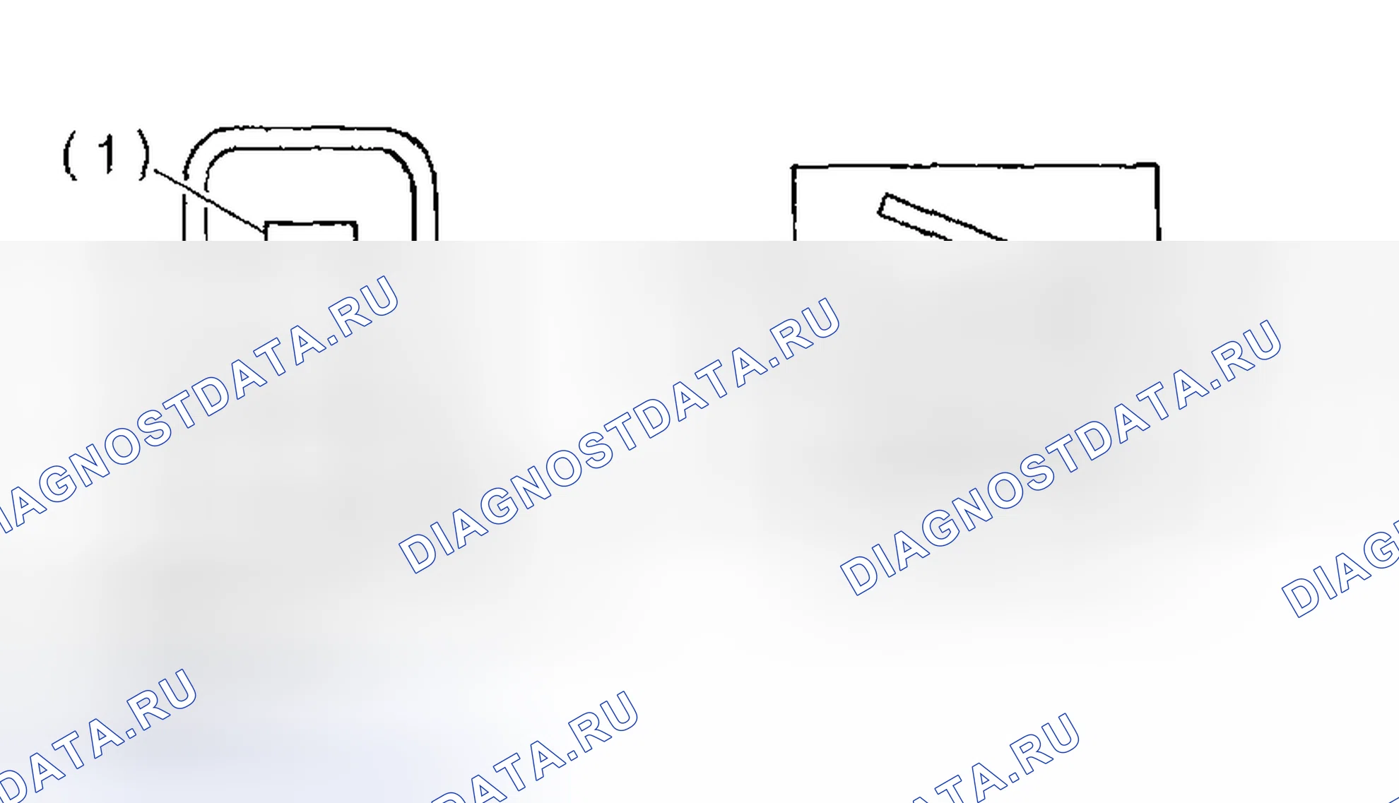 Рис. 69: Идентификация клемм реле фар. Subaru Legacy BE/BH/BT