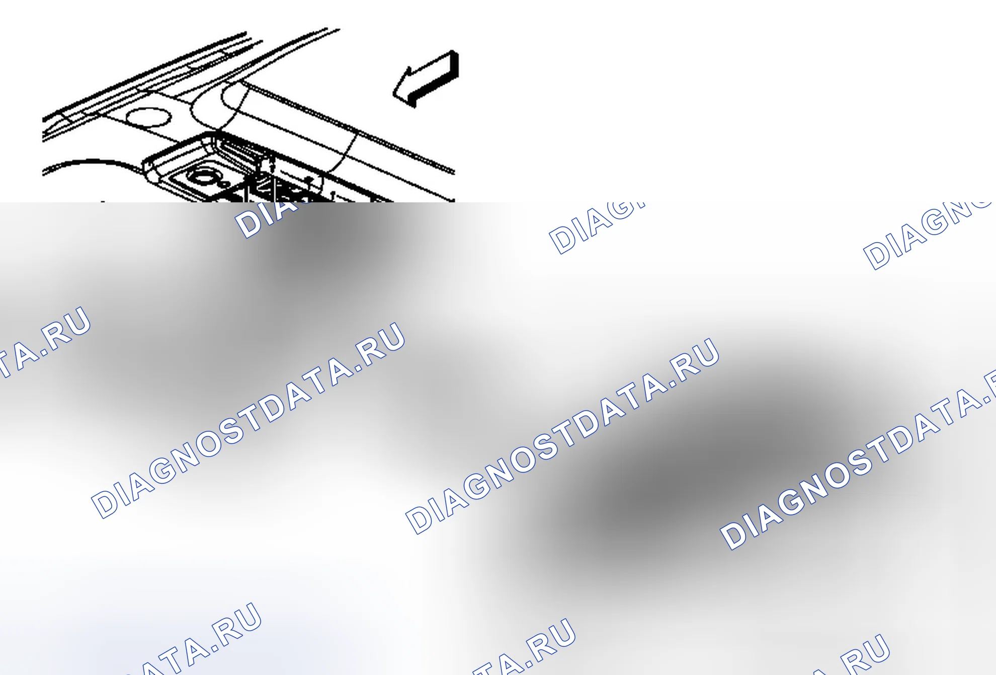Рис. 32: Замена дисплея (U42 / C3u). Chevrolet Traverse I