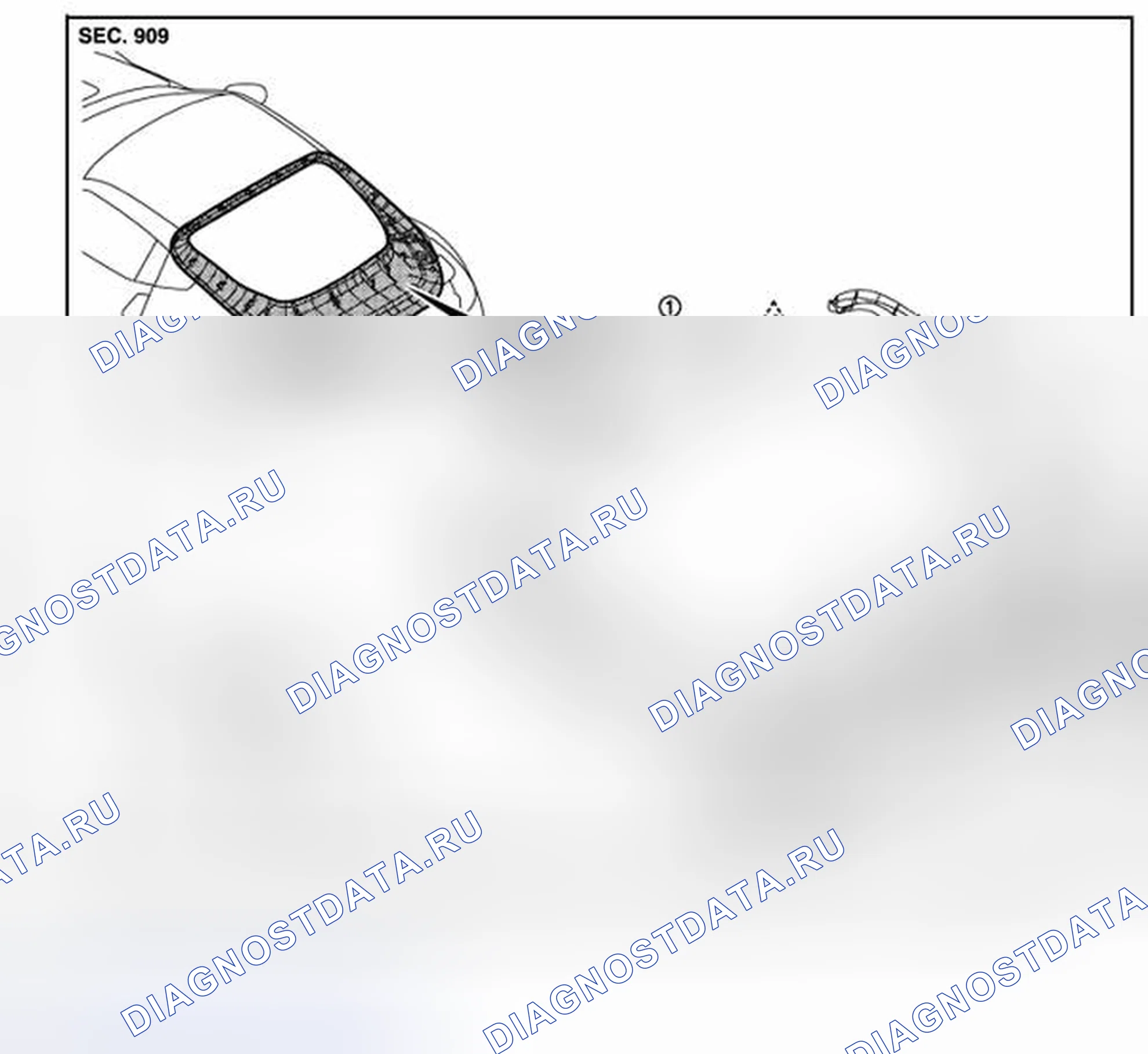 Рис. 110: Разнесенный вид. Nissan 370Z I рестайлинг