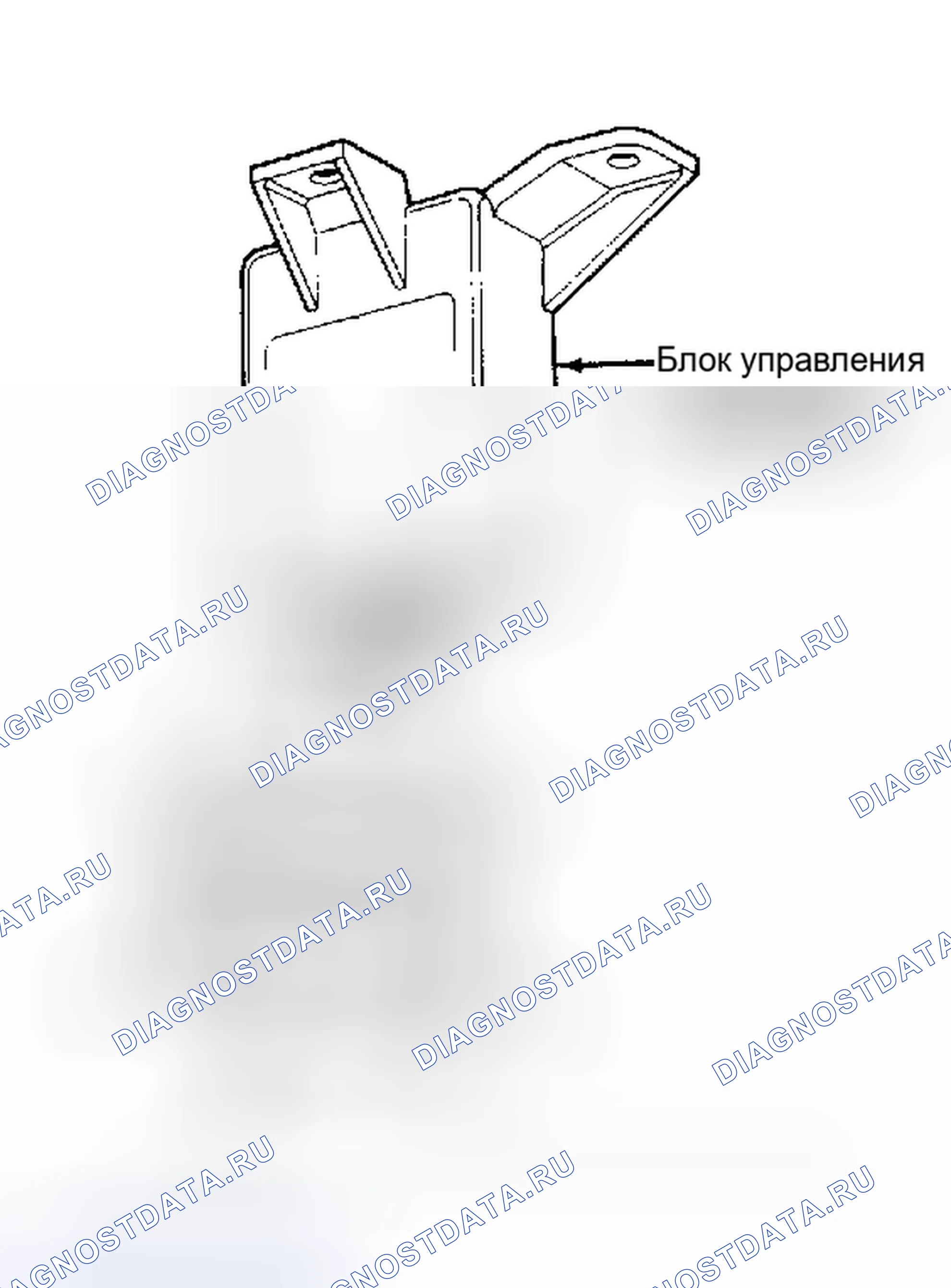 Рис. 5: ВХОД БЛОКА УПРАВЛЕНИЯ ОХЛАЖДАЮЩИМ ВЕНТИЛЯТОРОМ. Honda Accord IV