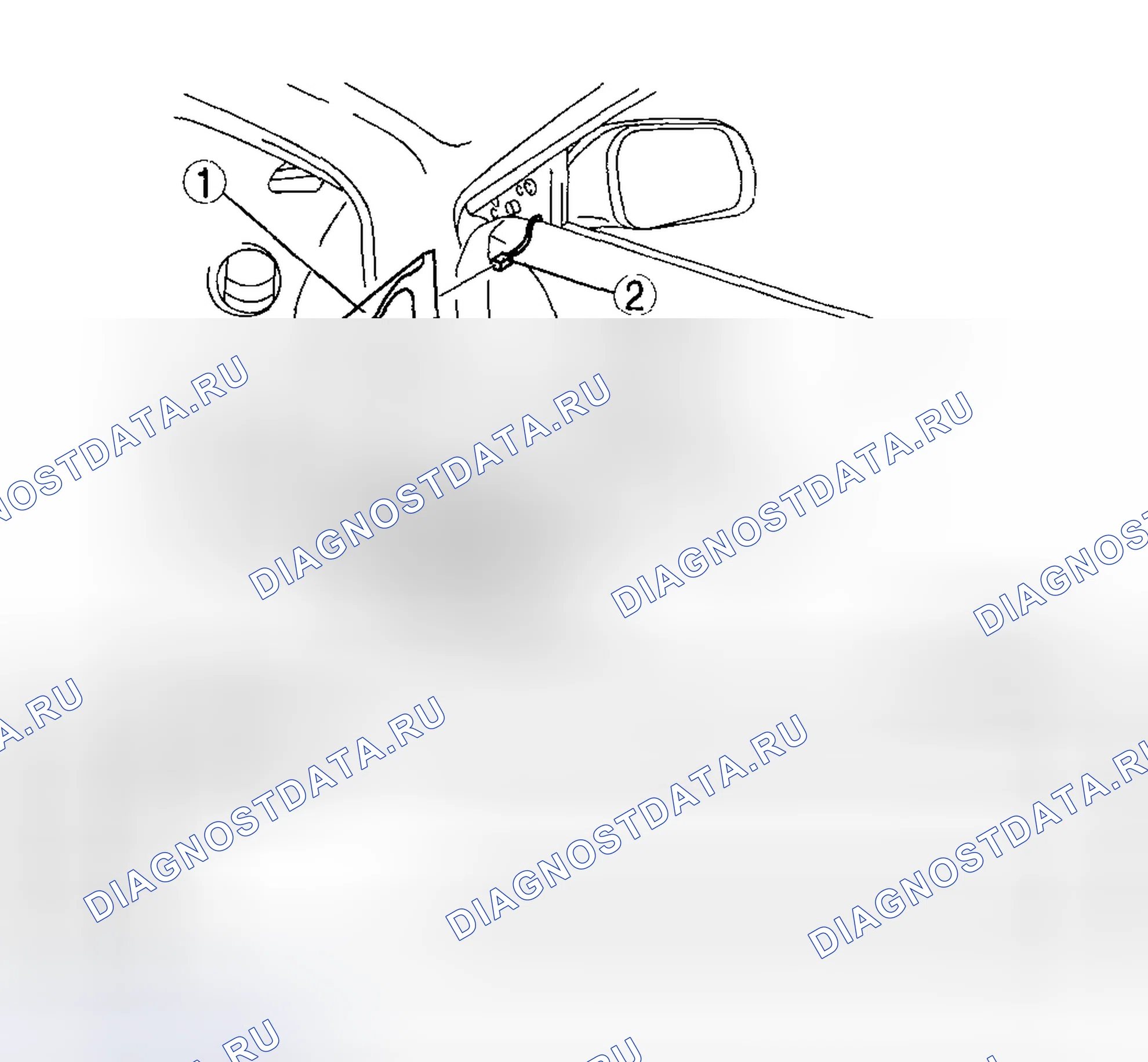 Рис. 36: СНЯТИЕ / УСТАНОВКА ТВИТЕРА. Mazda 6 GH рестайлинг
