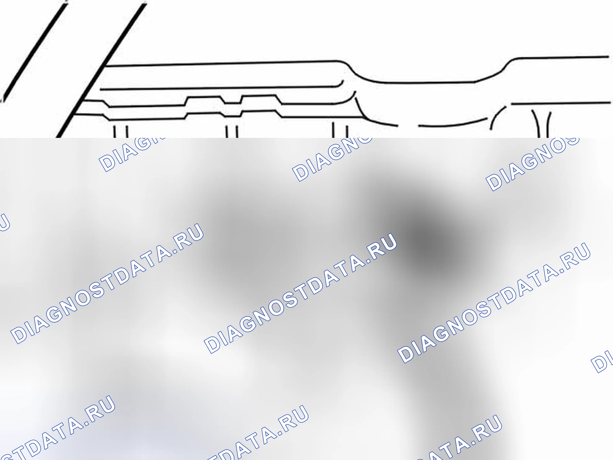 Рис. 14: Снятие датчика детонации (Ks). Volvo V70 II рестайлинг