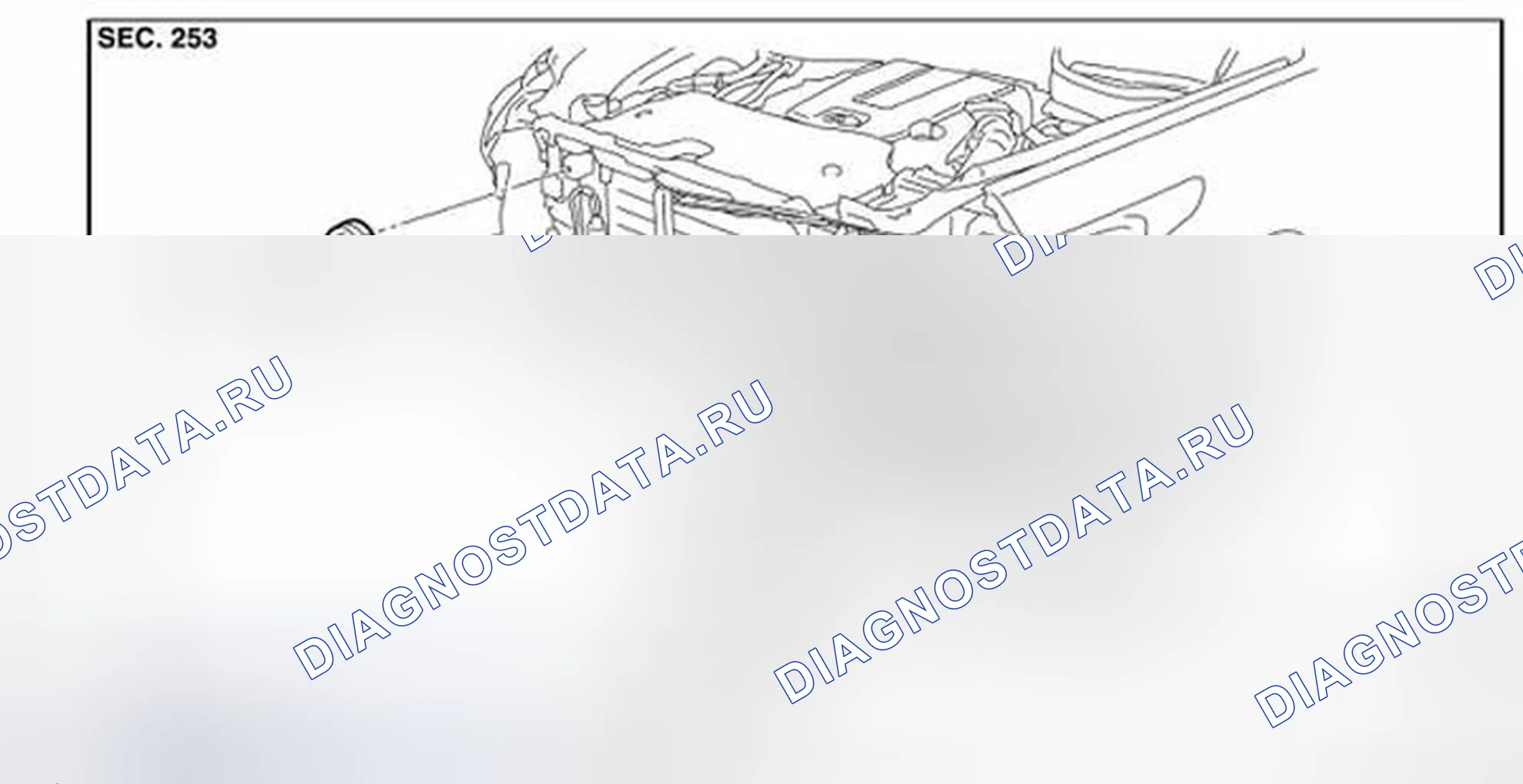 Рис. 4: Разнесенный вид. Infiniti FX50 II