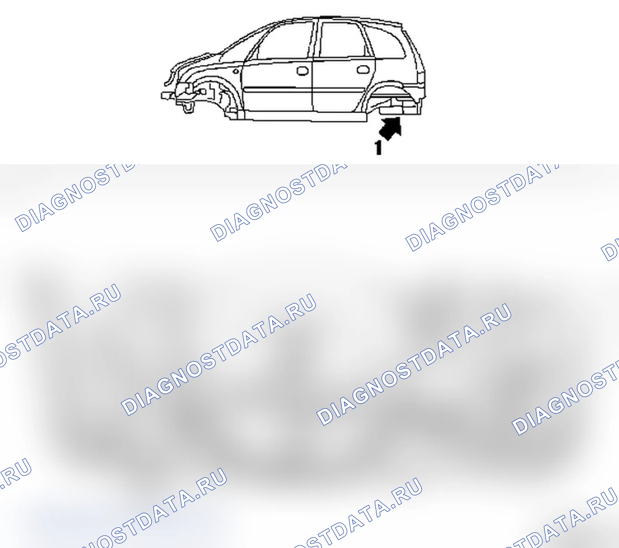 Противокоррозионные мероприятия Уплотнение шва. Opel Meriva A рестайлинг