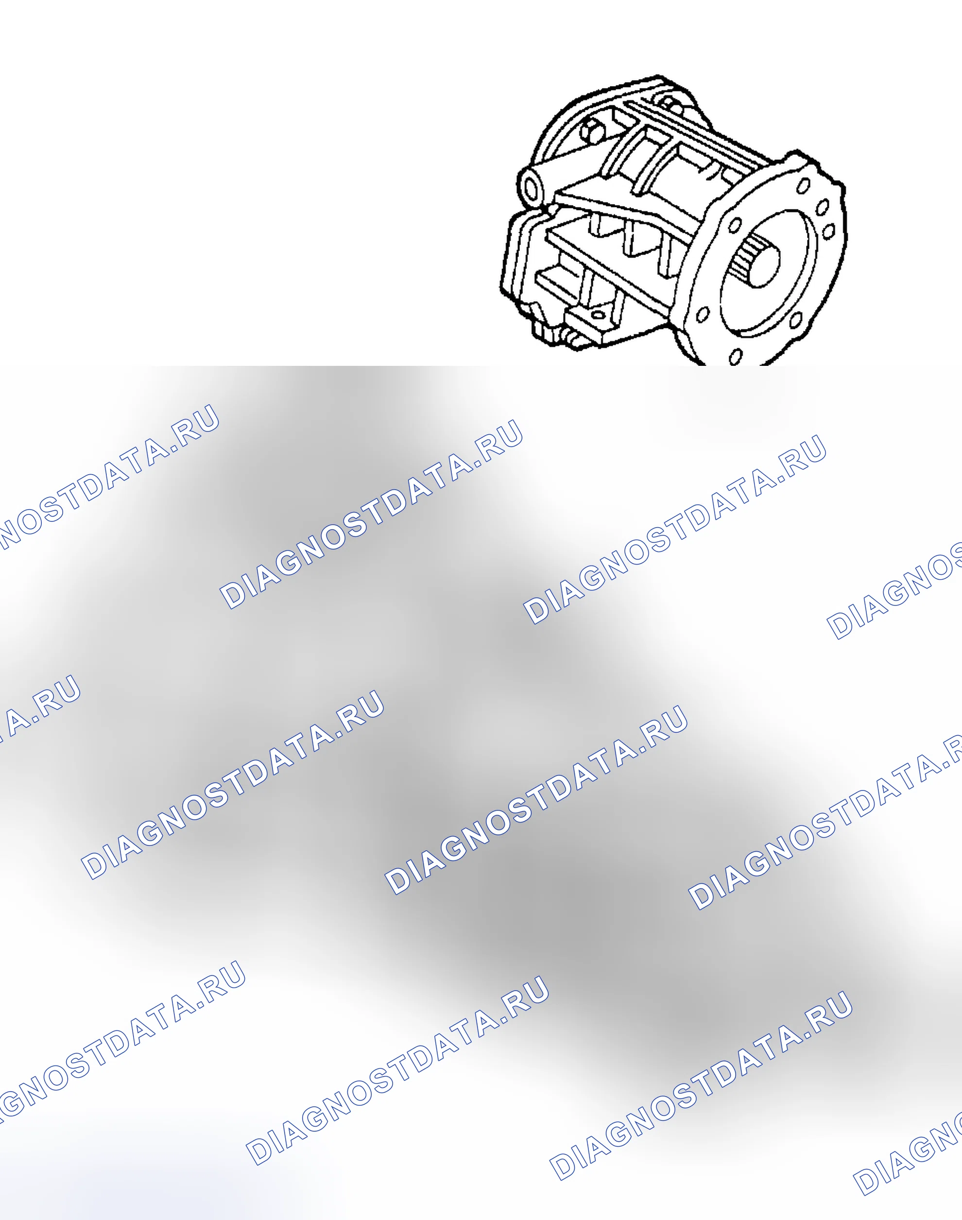 Рис. 261: Механическая коробка передач M5od. Ford Pickup F250 Super Duty I