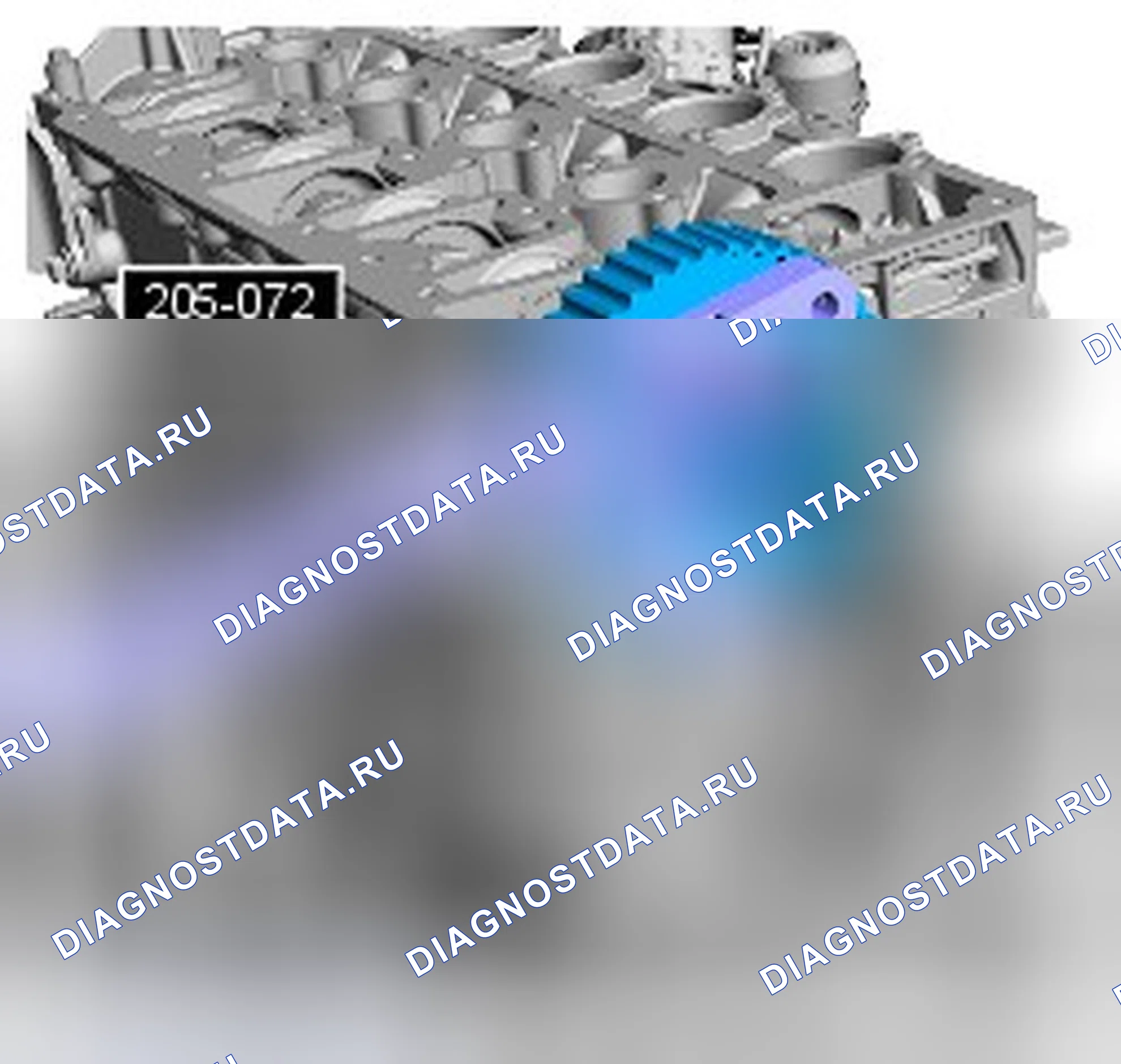 Разборка двигателя. Ford Grand C-MAX II