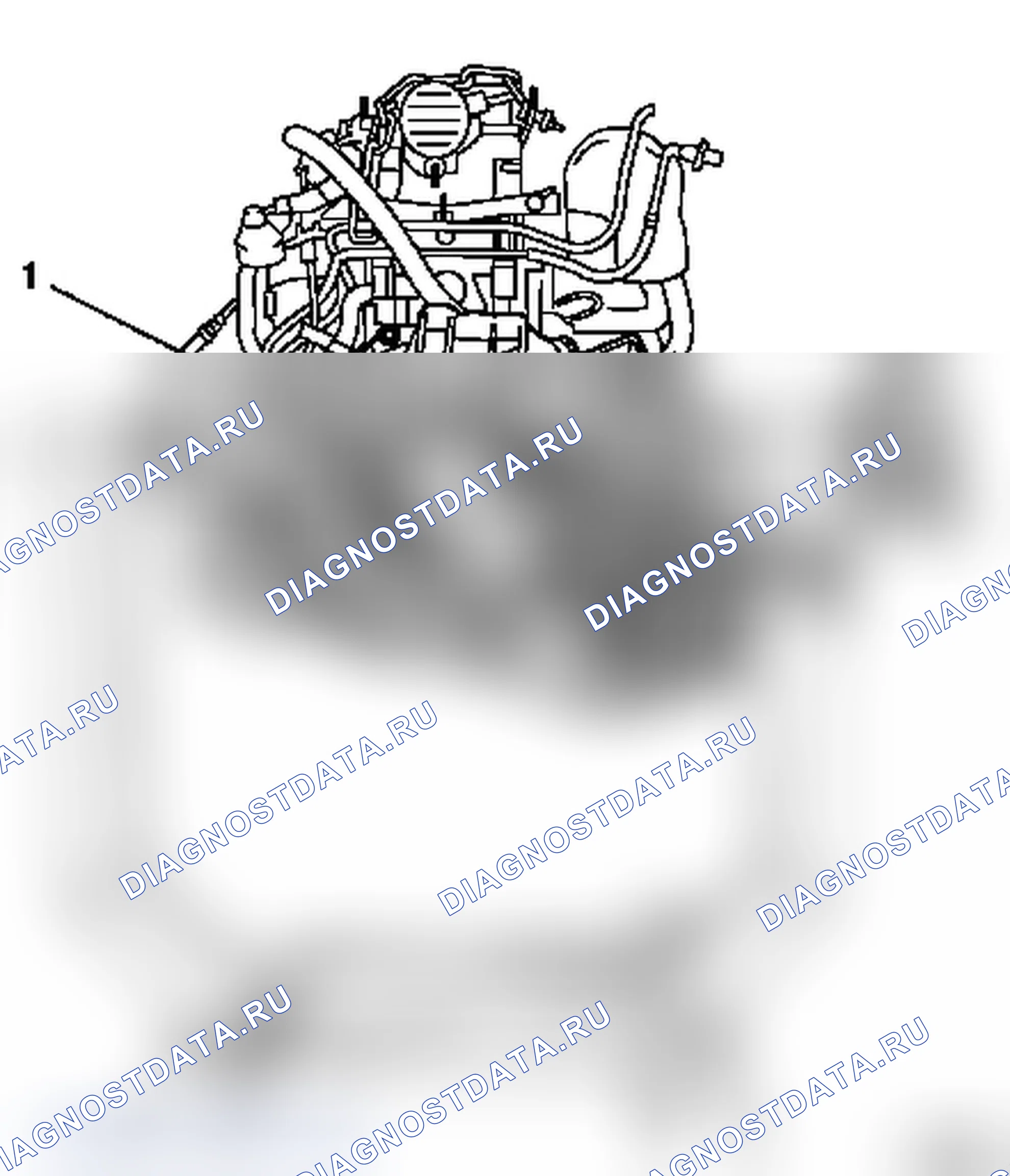 Снять двигатель с монтажной стойки (KM-412). Opel Zafira A рестайлинг