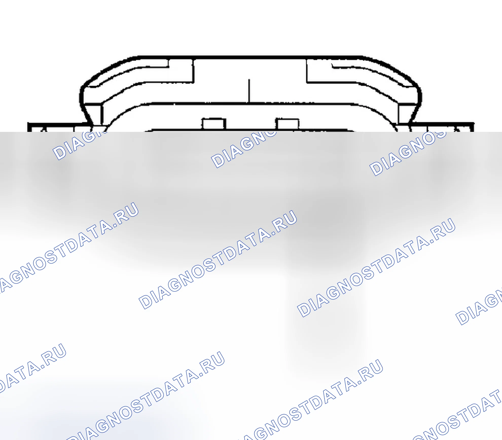 Рис. 27: Правая задняя лампа C4032, C4034, левая задняя лампа C4035, C4036. Ford Explorer III